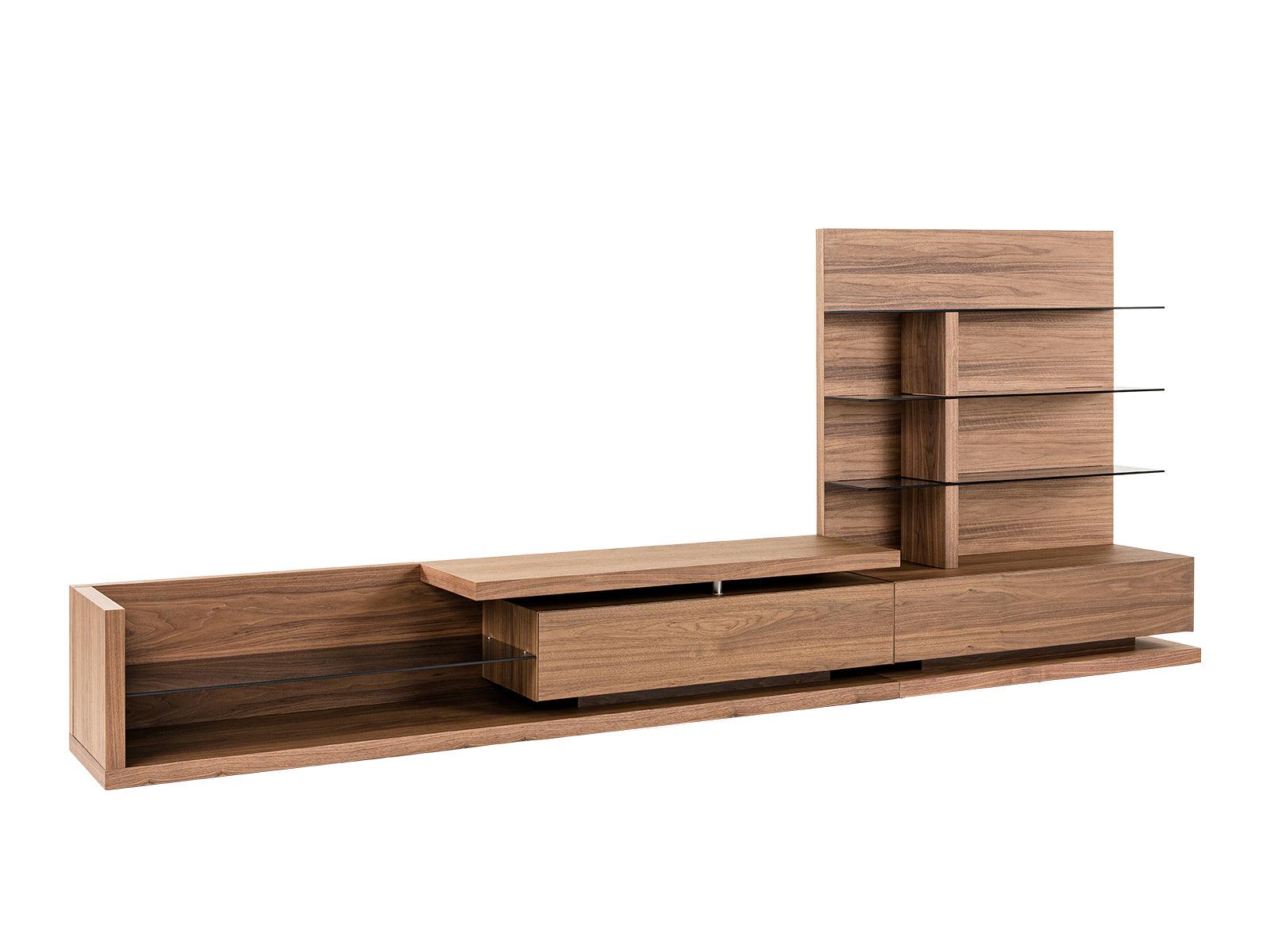 Jefferson Mid-Century Modern Reversible Entertainment Center