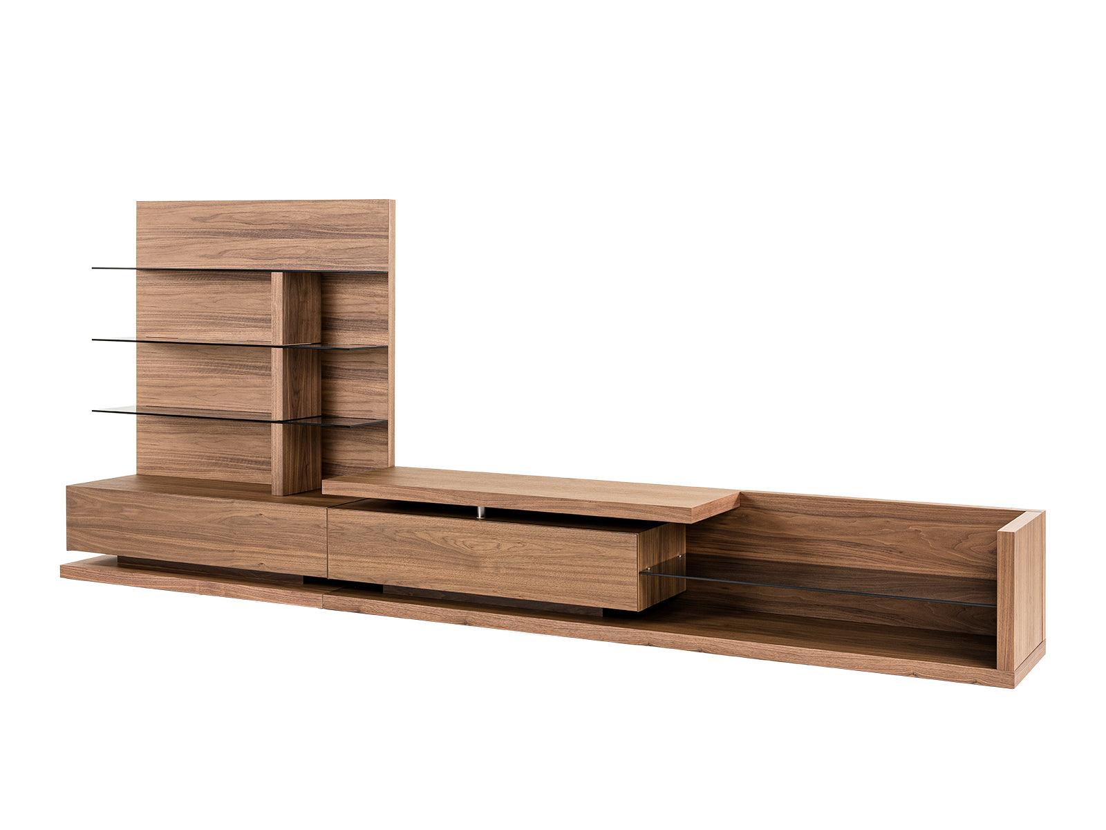 Jefferson Mid-Century Modern Reversible Entertainment Center