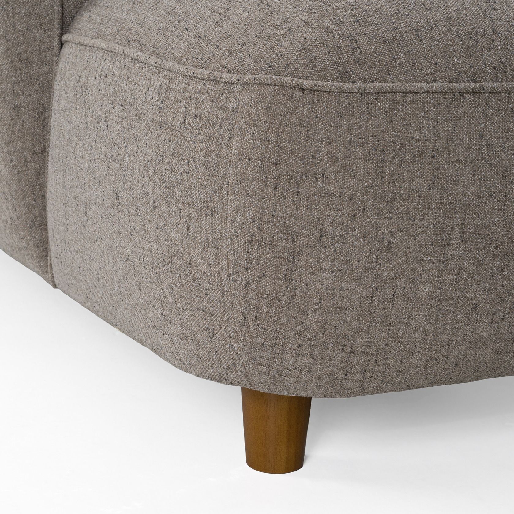 Joslin Modern Fabric U-Shaped Sectional Sofa