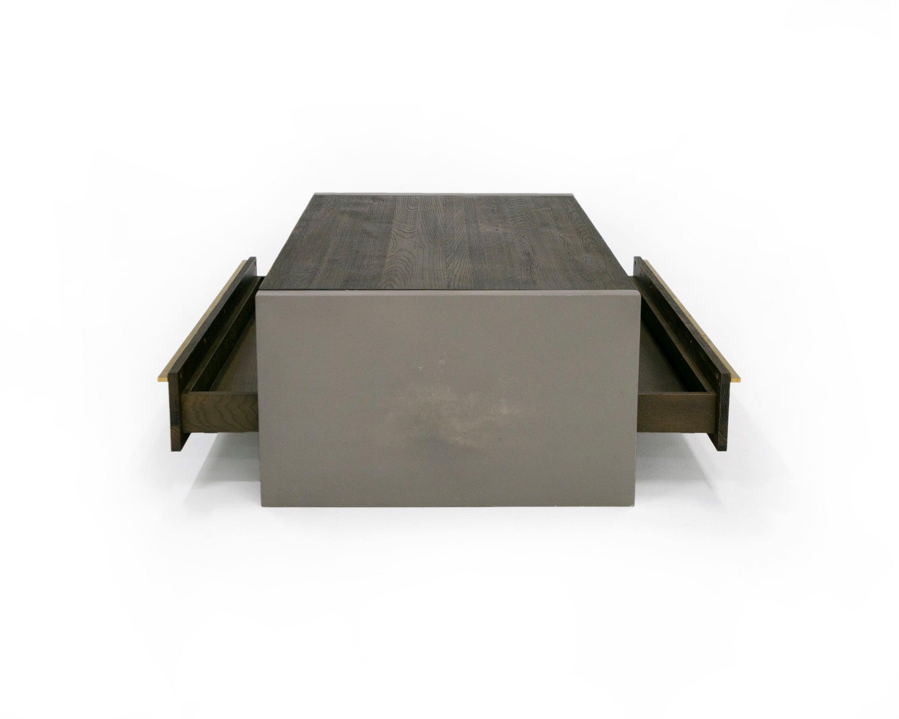June Modern Concrete Coffee Table