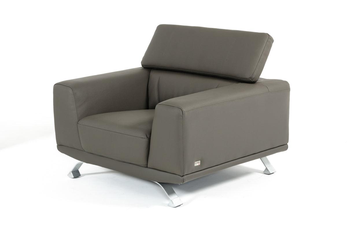 Divani Casa Brustle Modern EcoLeather Chair