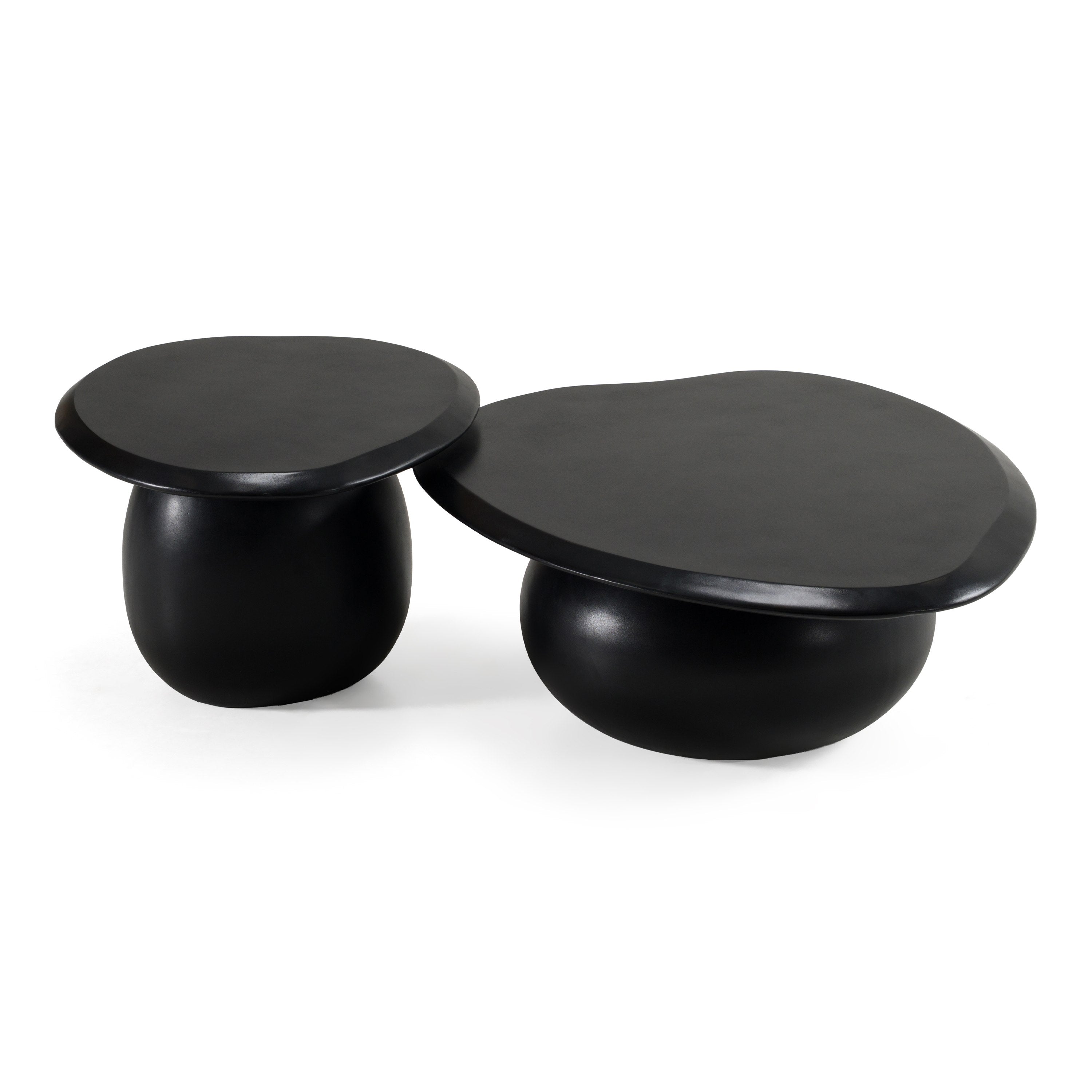 Kalvin Modern Concrete Nesting Coffee Table Set
