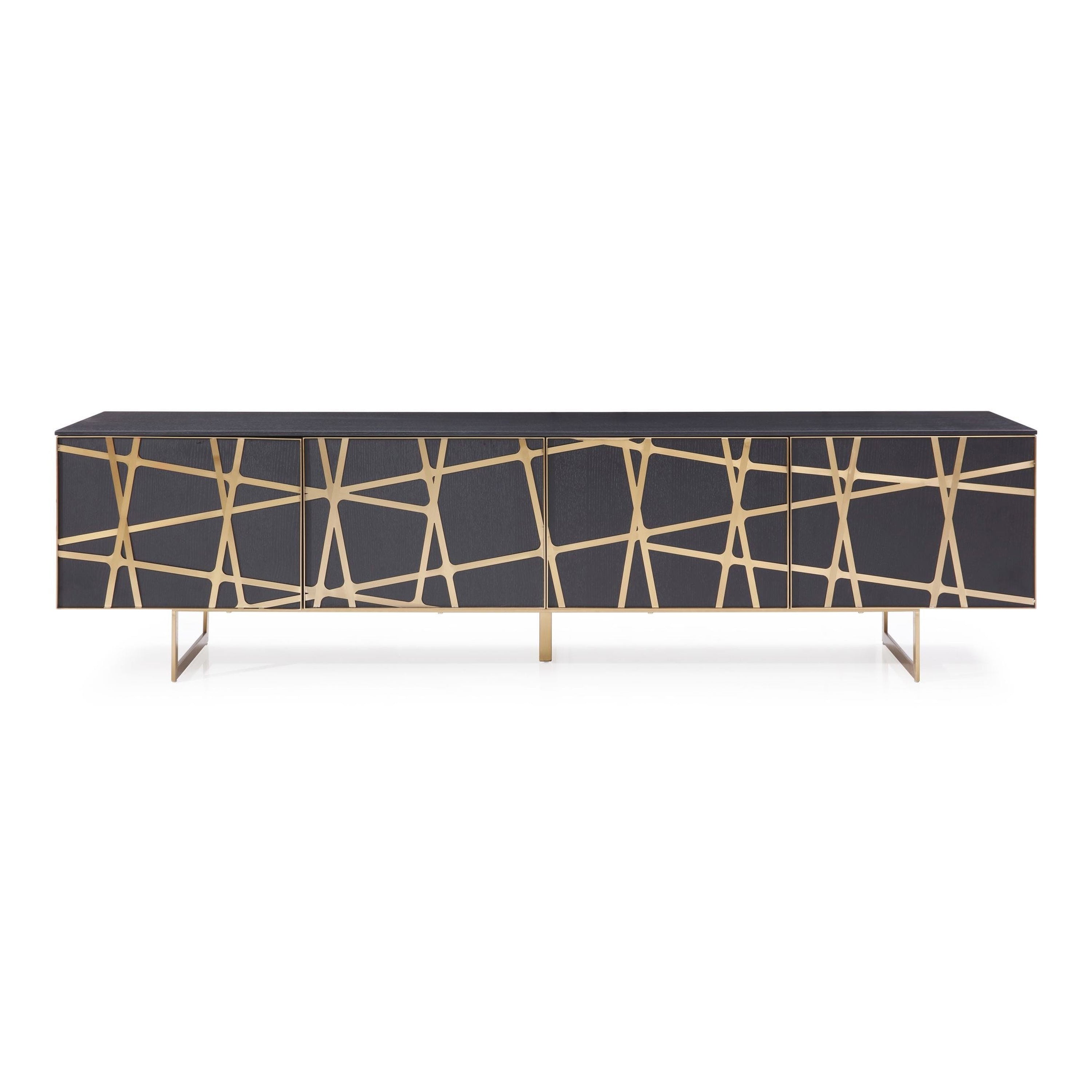 Kilson Modern Champagne TV Stand
