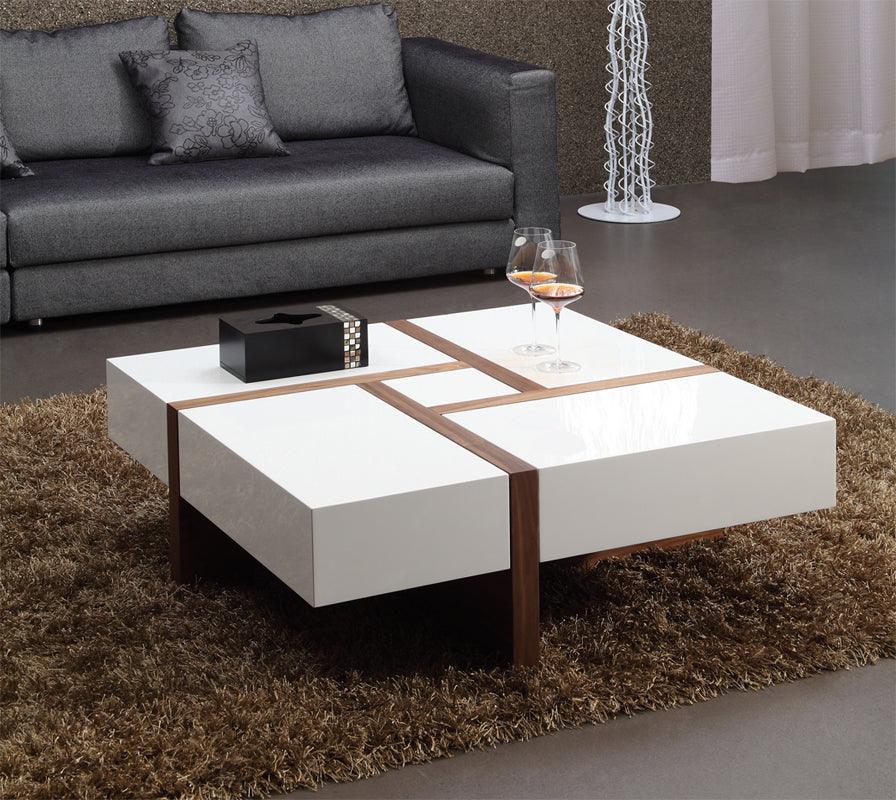Makai Modern Square Coffee Table