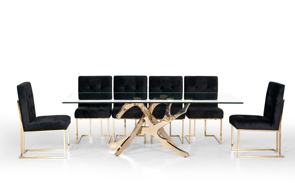 Legend Modern Glass Dining Table