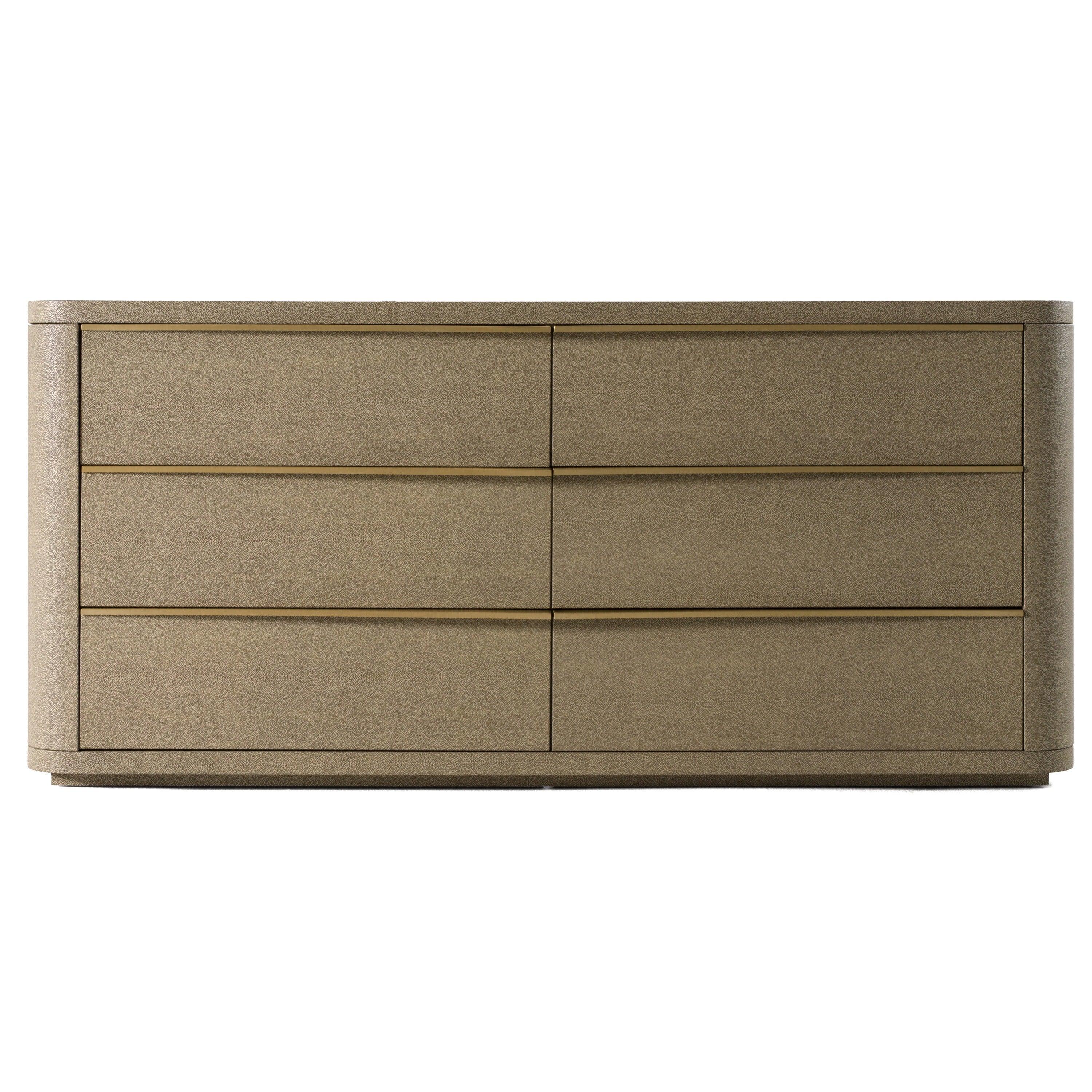 Lois Modern Shagreen Dresser