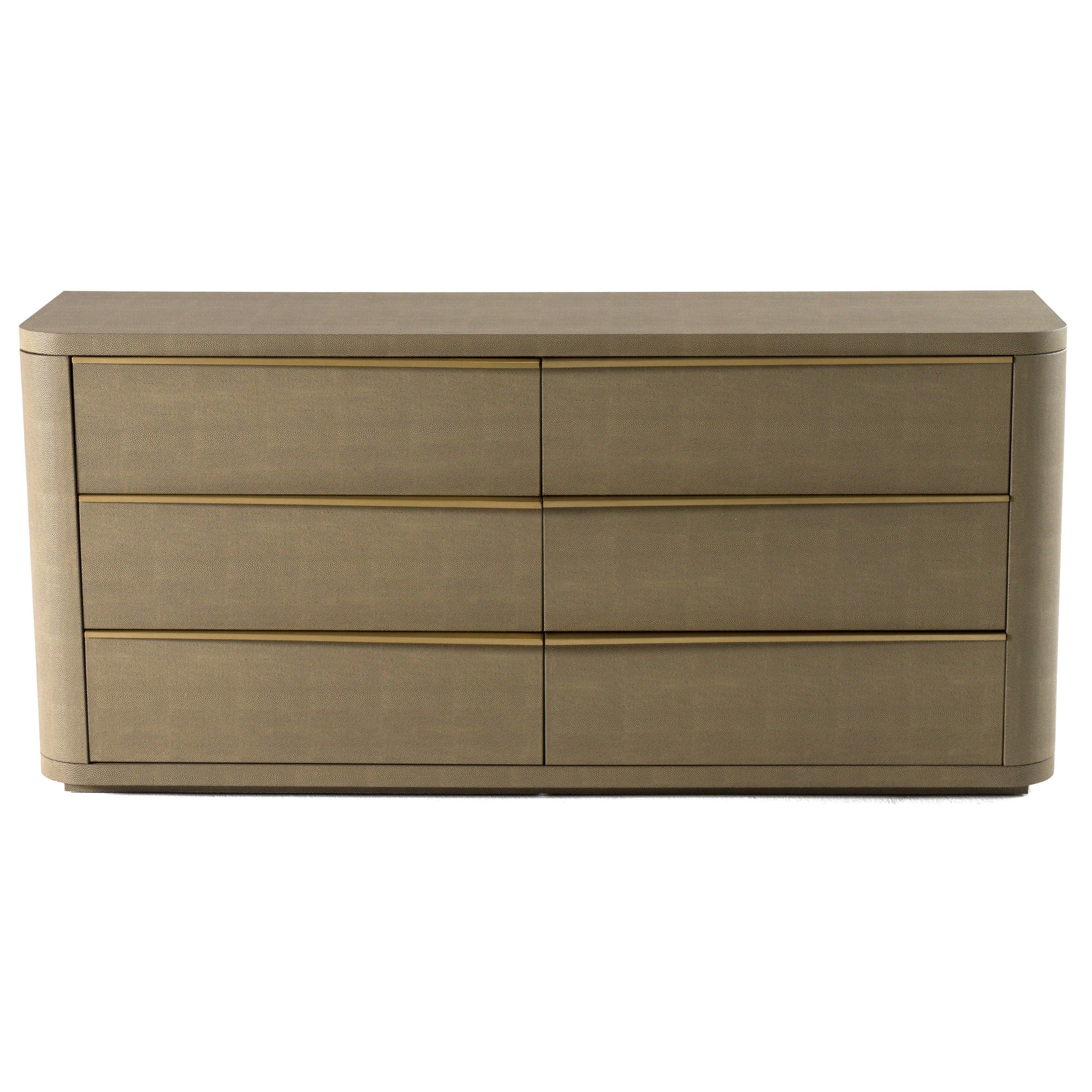 Lois Modern Shagreen Dresser