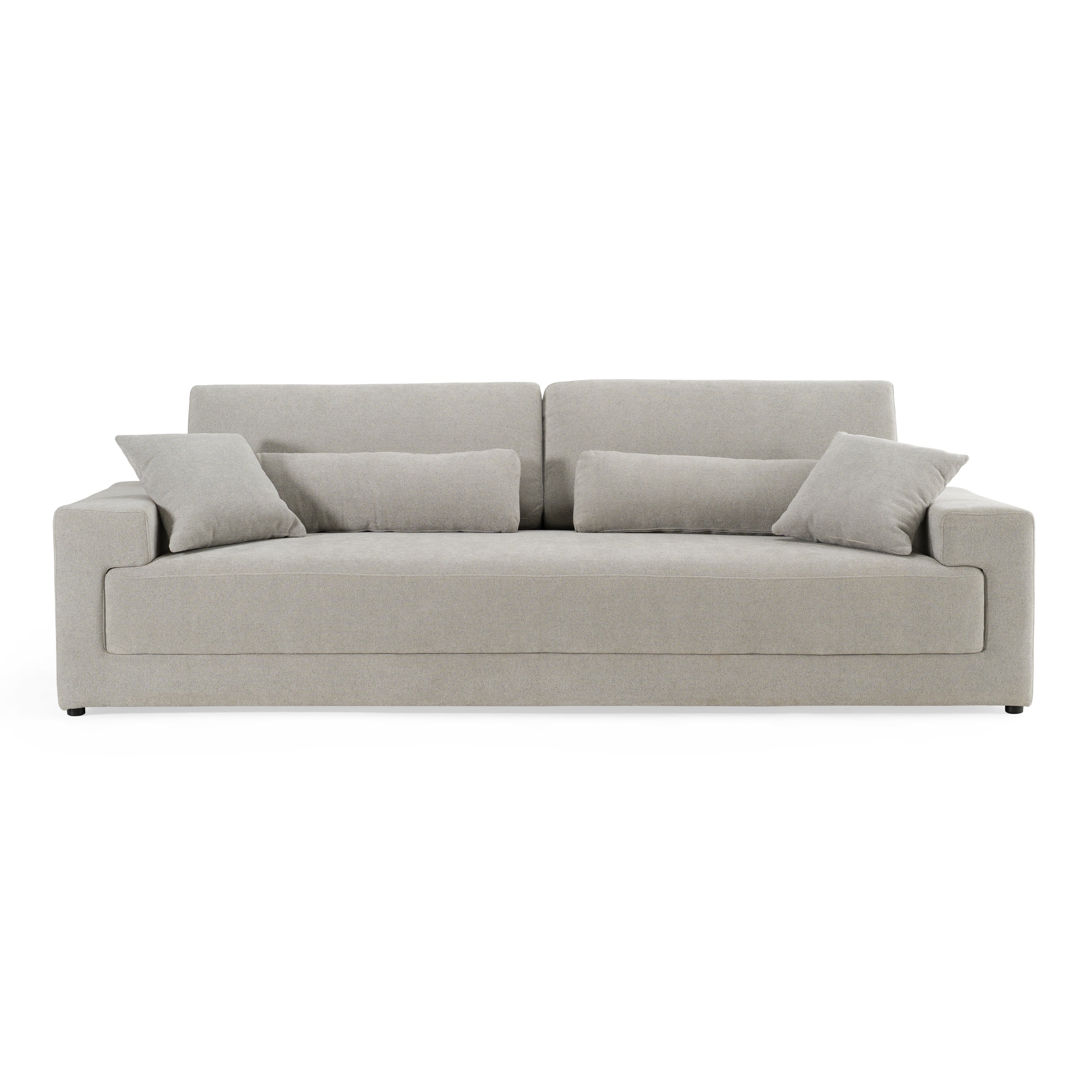 Loki Modern Fabric 4-Seat Sofa