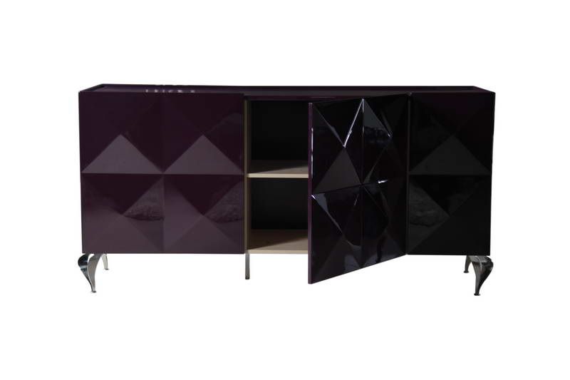 Versus Eva Lacquer 3-Door Buffet