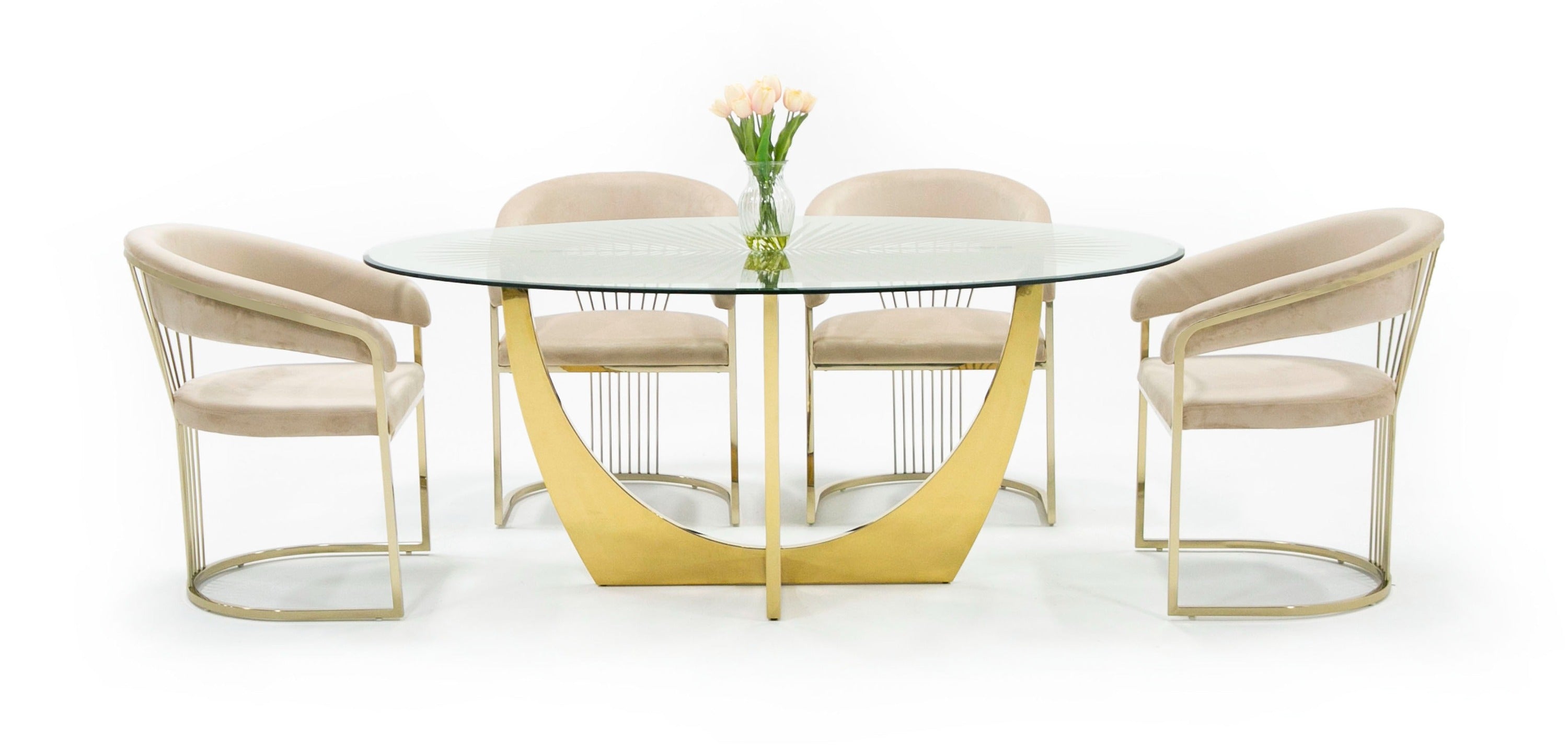 Chambers Glass Dining Table