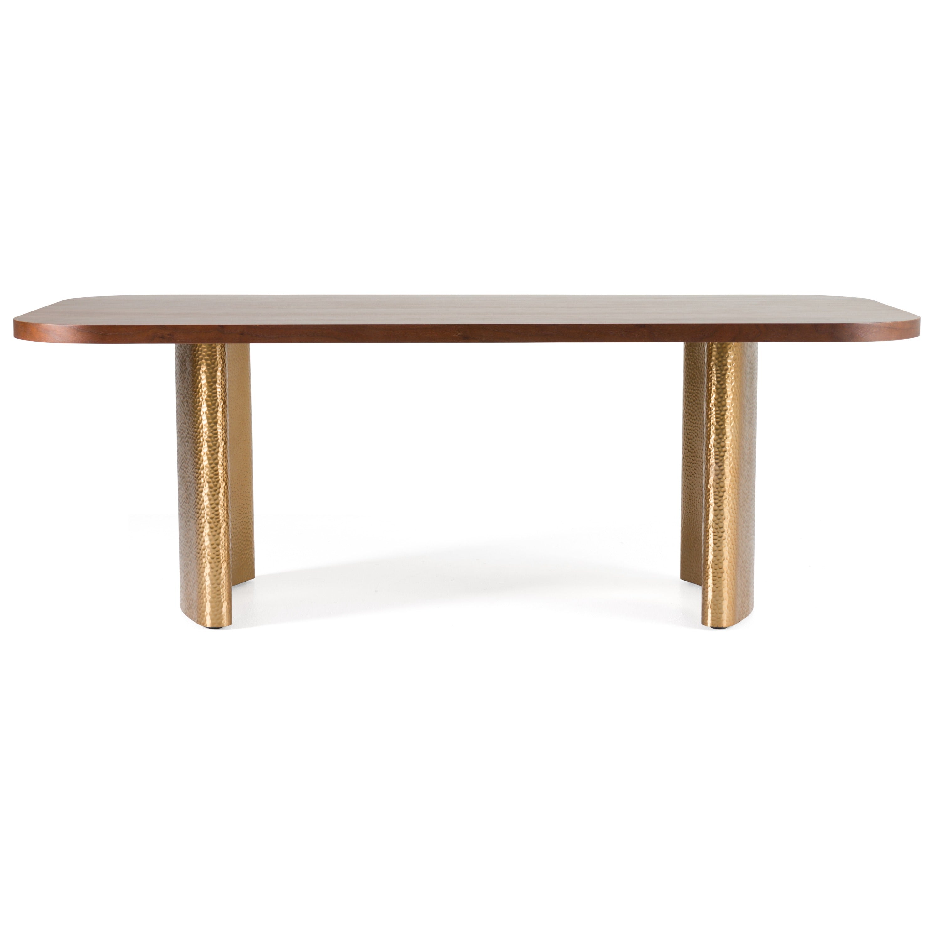 Marjorie Modern Brushed Rectangular Dining Table