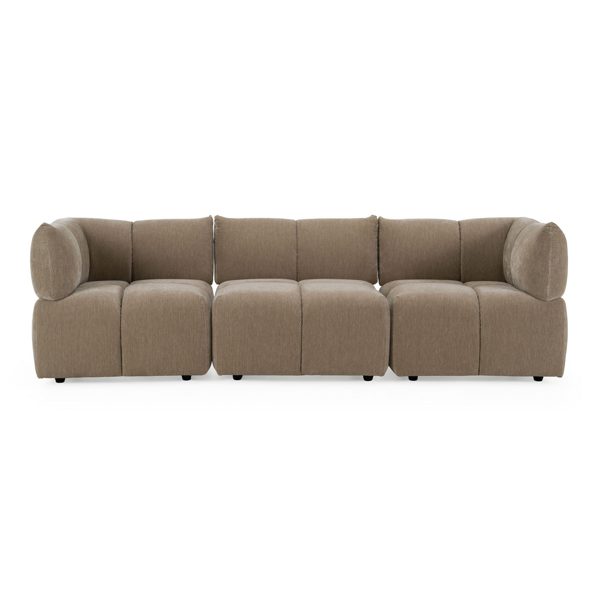 Marisol Modern Fabric Sectional Sofa