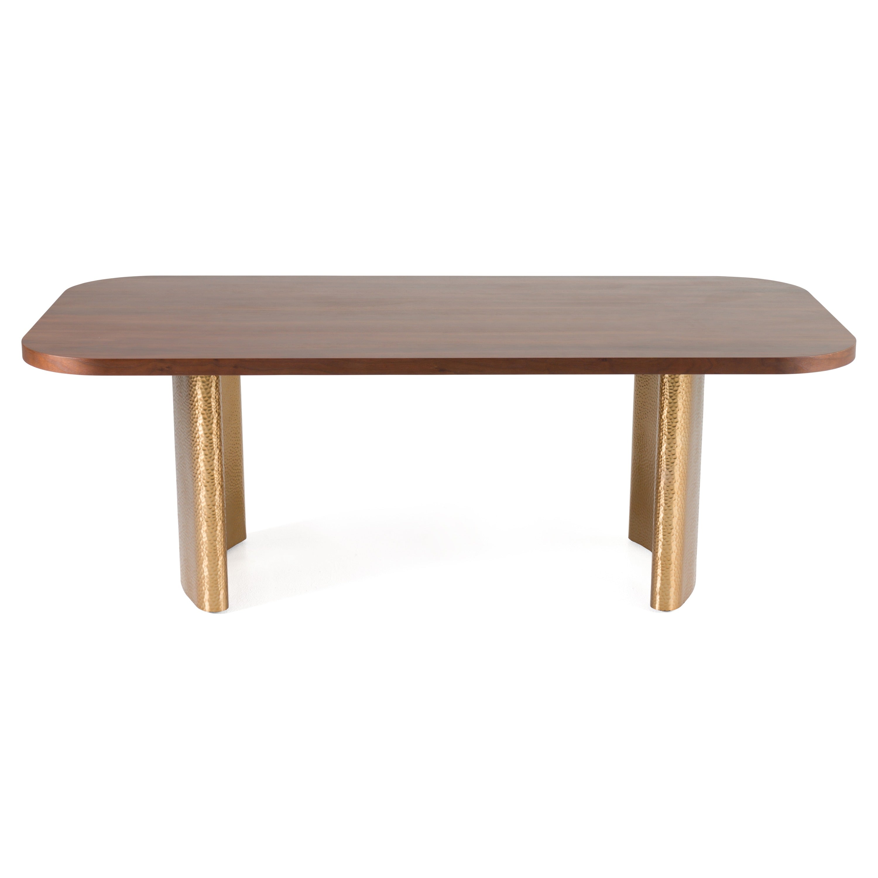 Marjorie Modern Brushed Rectangular Dining Table