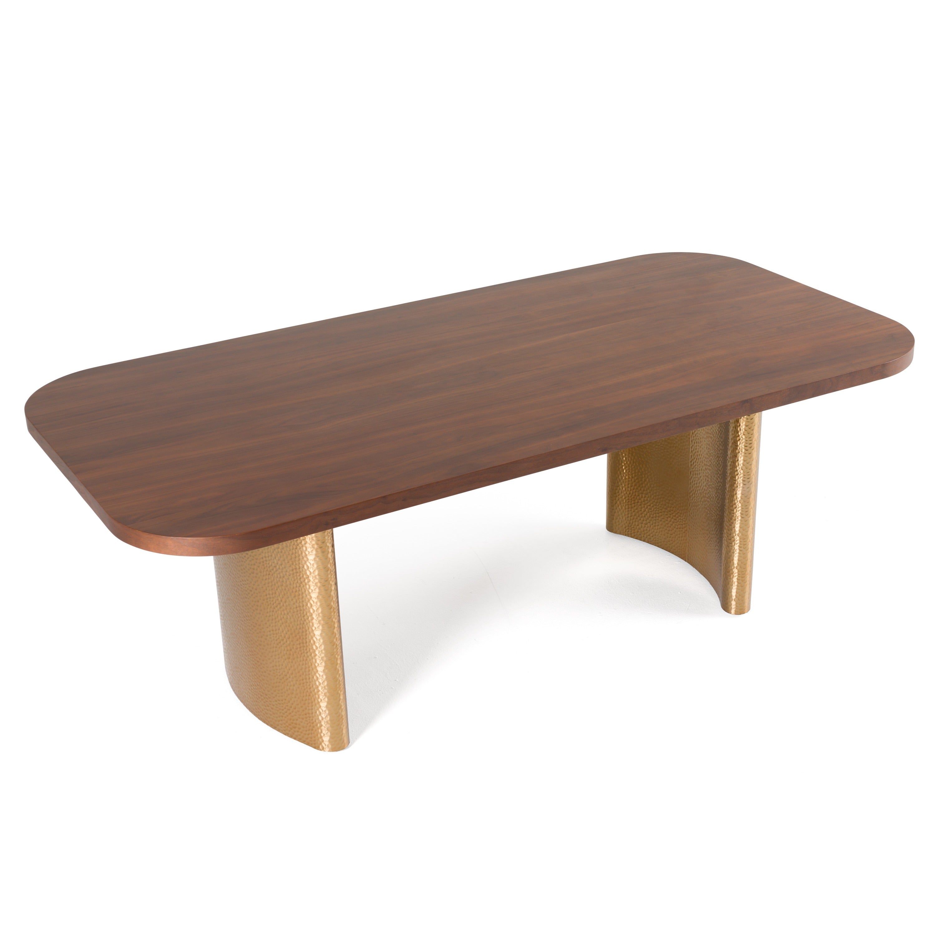 Marjorie Modern Brushed Rectangular Dining Table