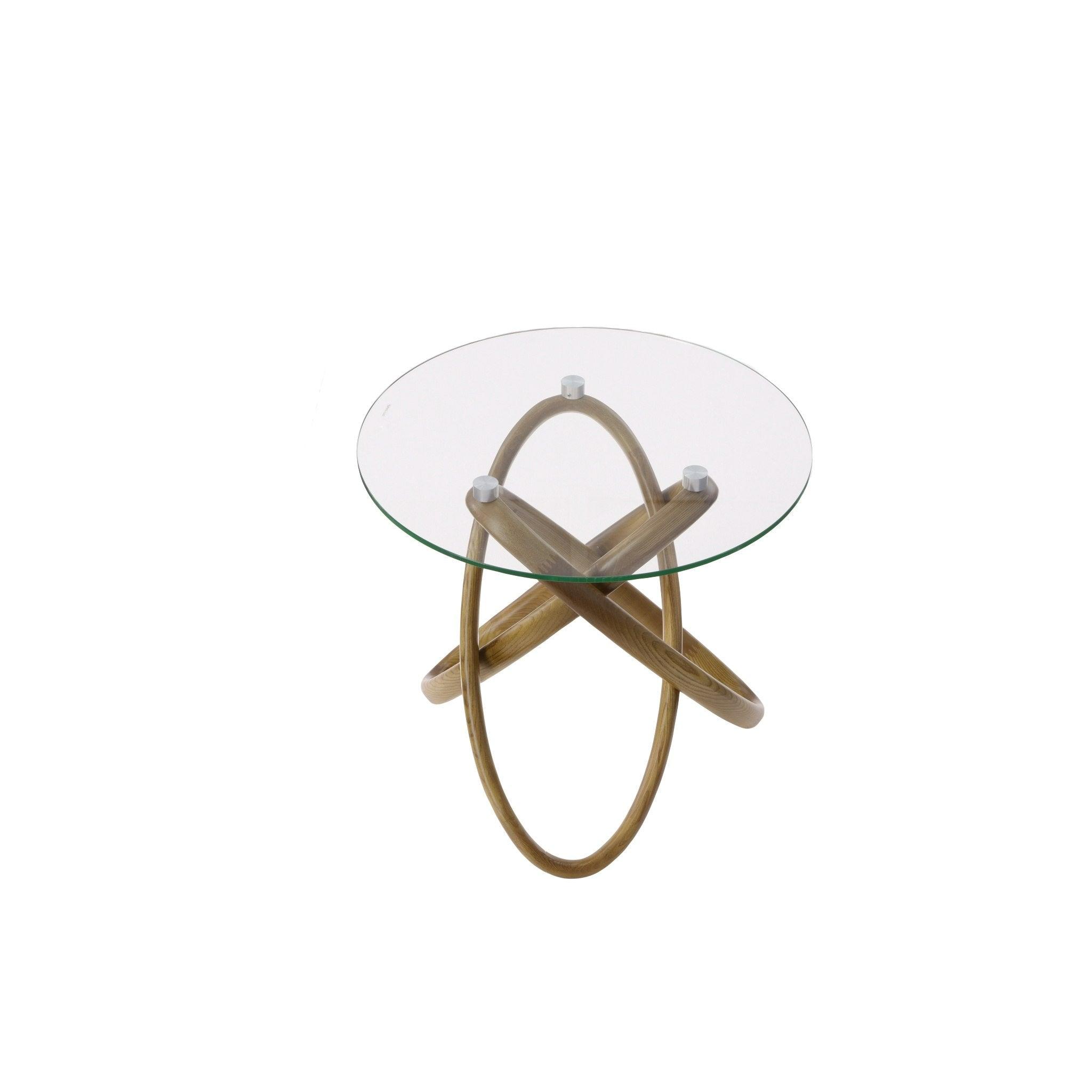 Mason Modern Glass End Table