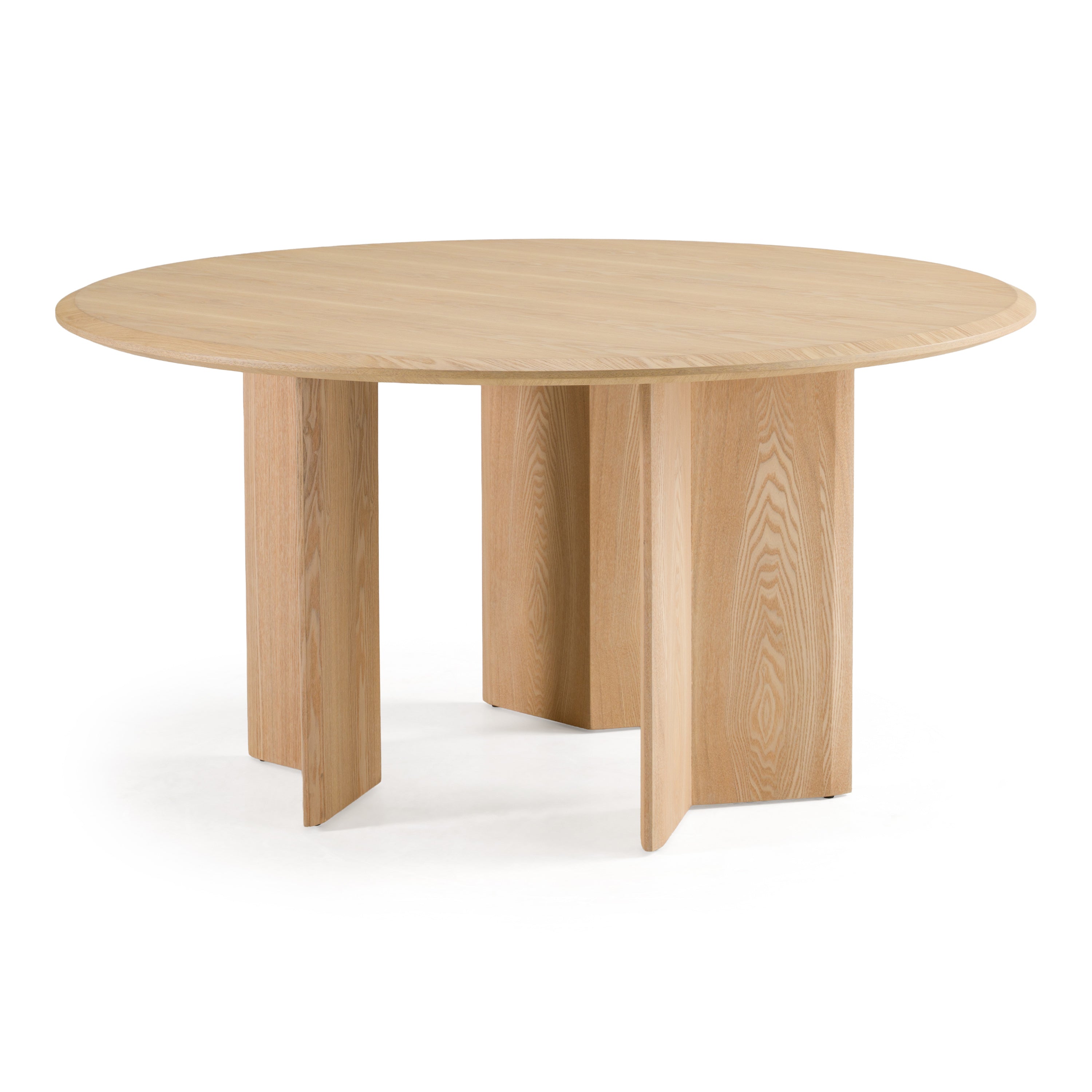 Masuda Modern Ash Round Dining Table