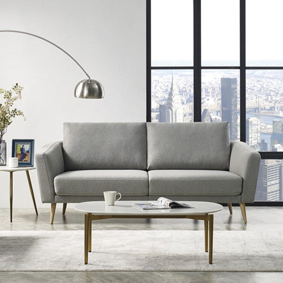 Benham Modern Fabric Sofa