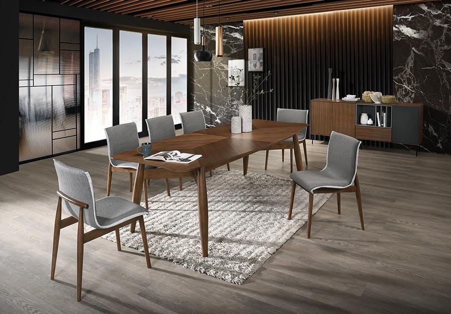 Ackley Modern Rectangular Dining Table