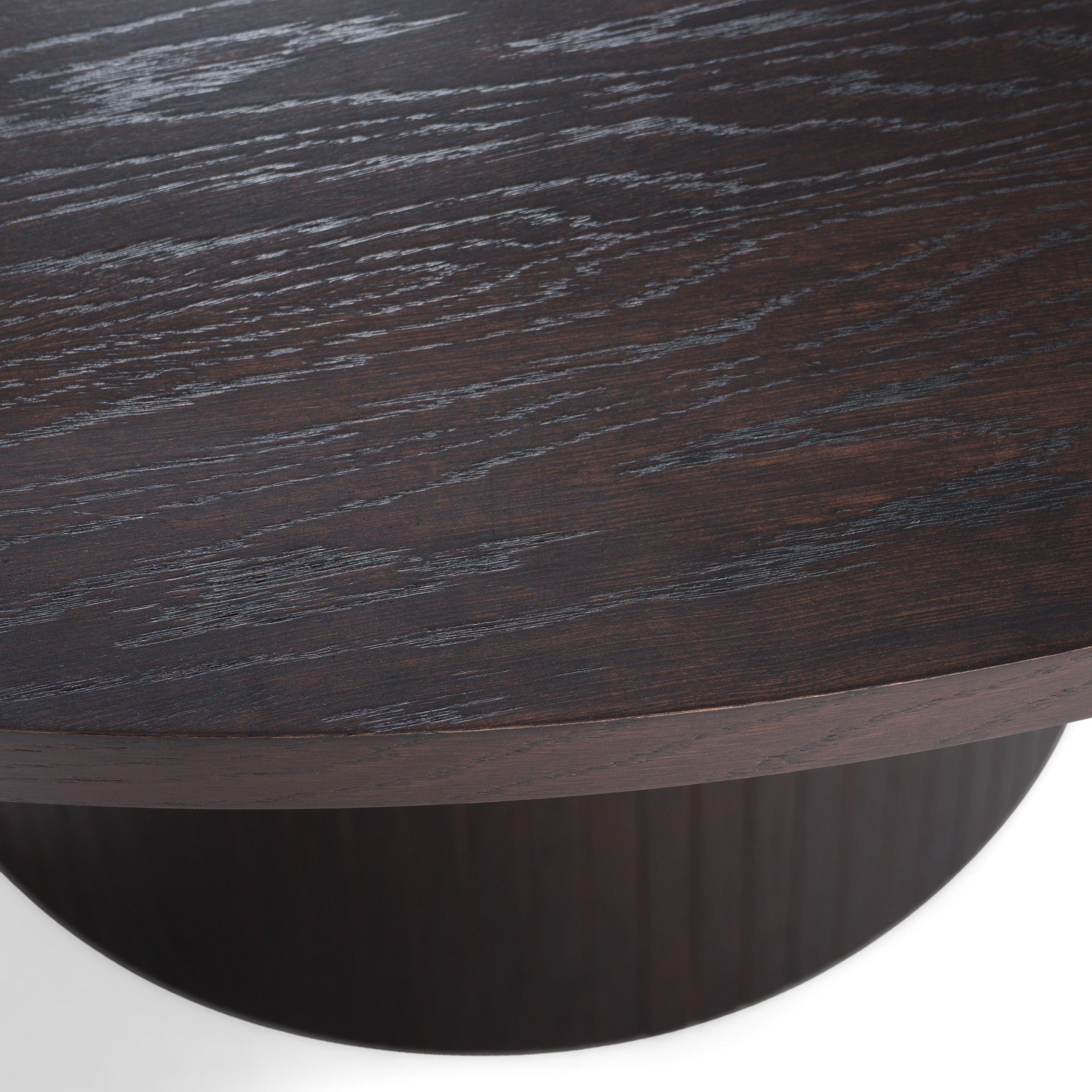 Miami Modern Round Dining Table with Extension