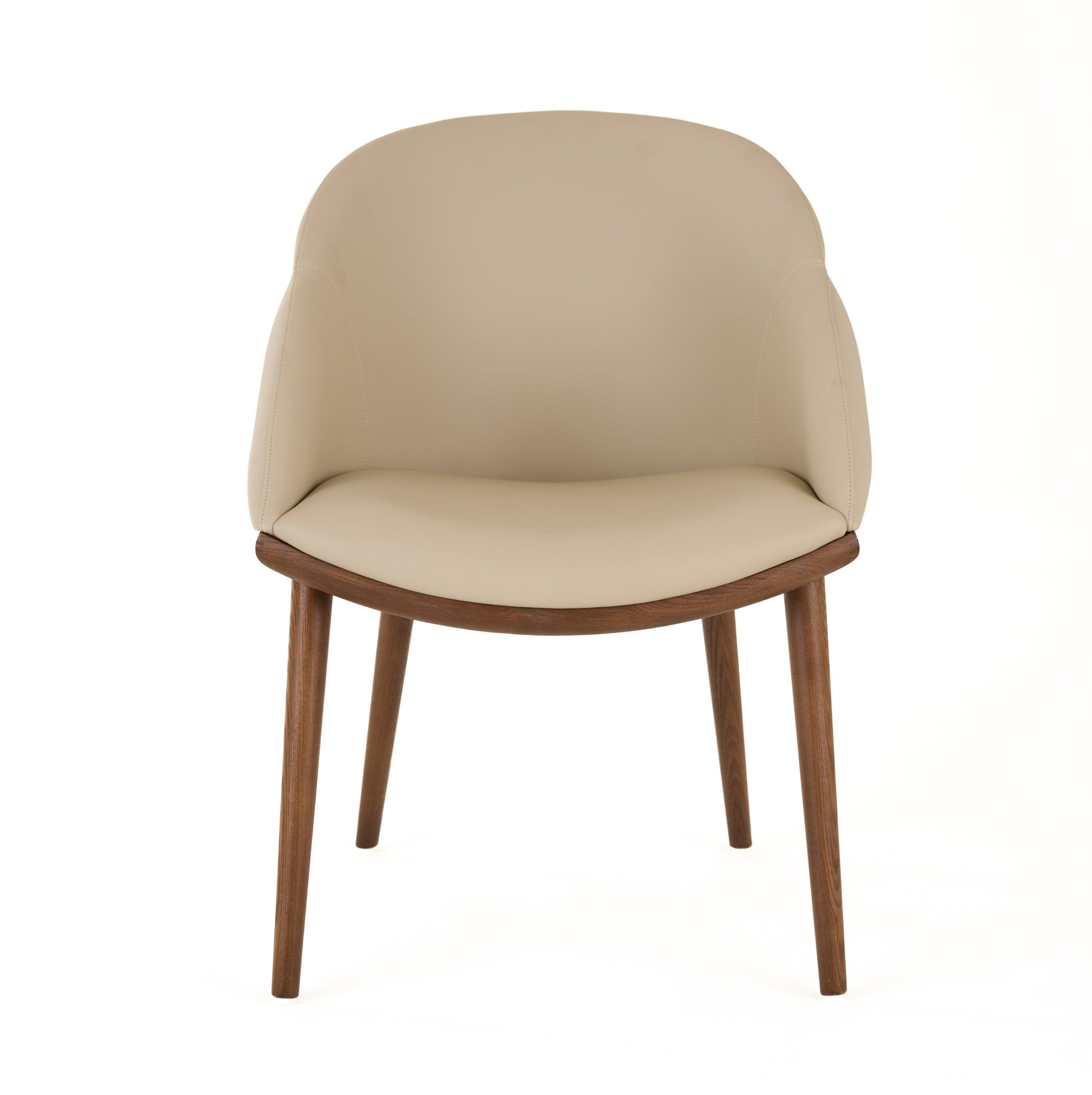 Modrest Michael MidCentury Modern Vegan Leather Dining Chair
