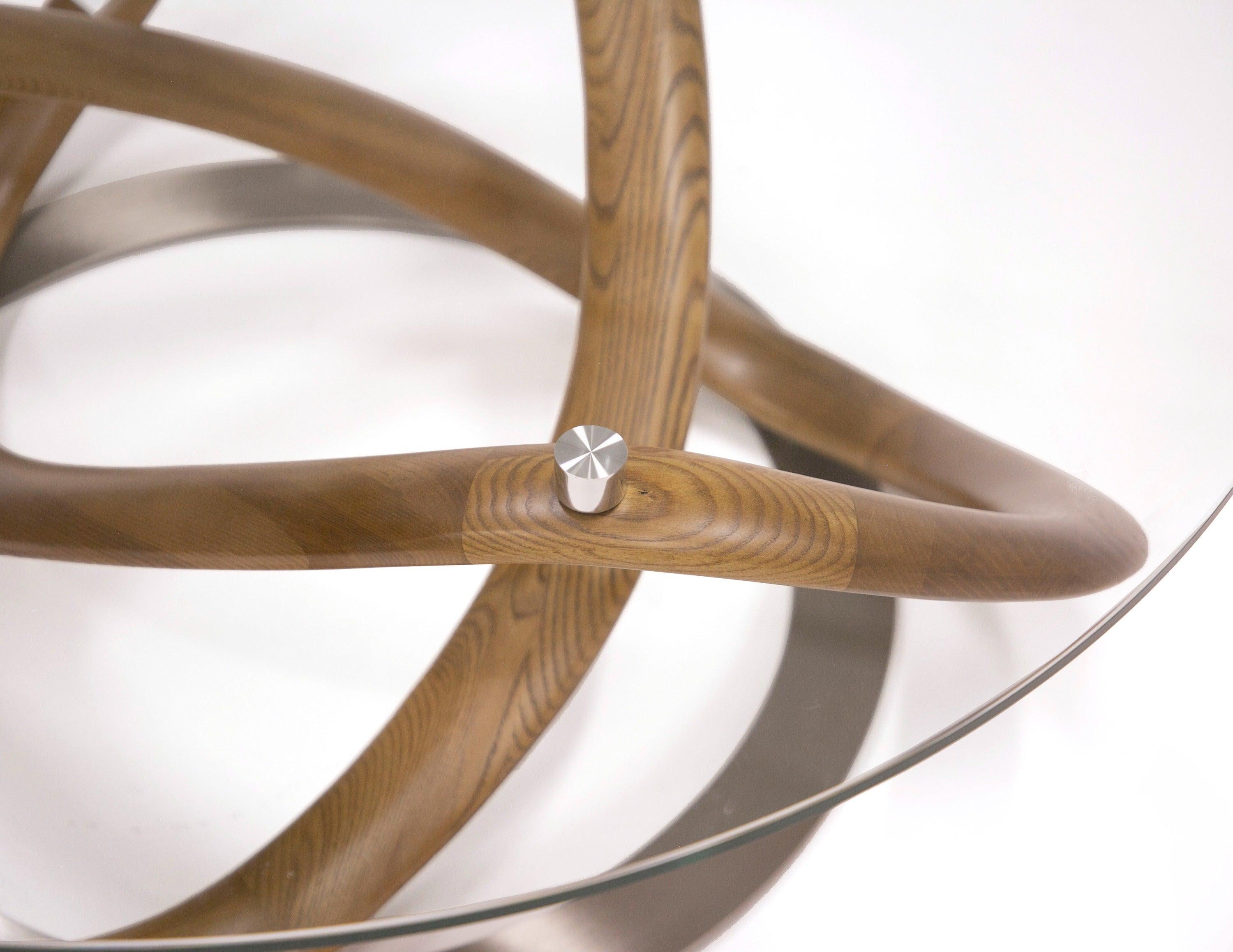 Michele Modern Glass Coffee Table