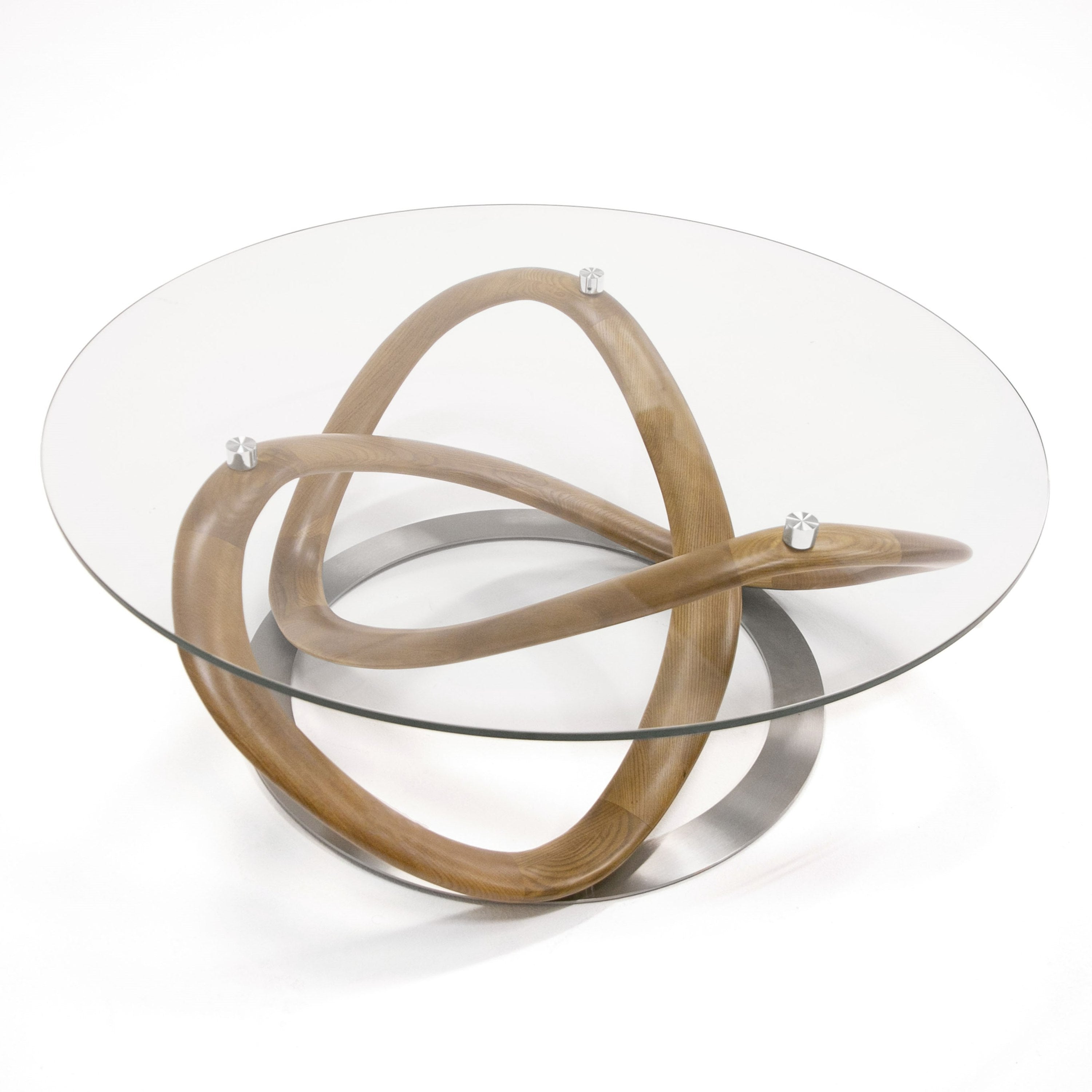 Michele Modern Glass Coffee Table