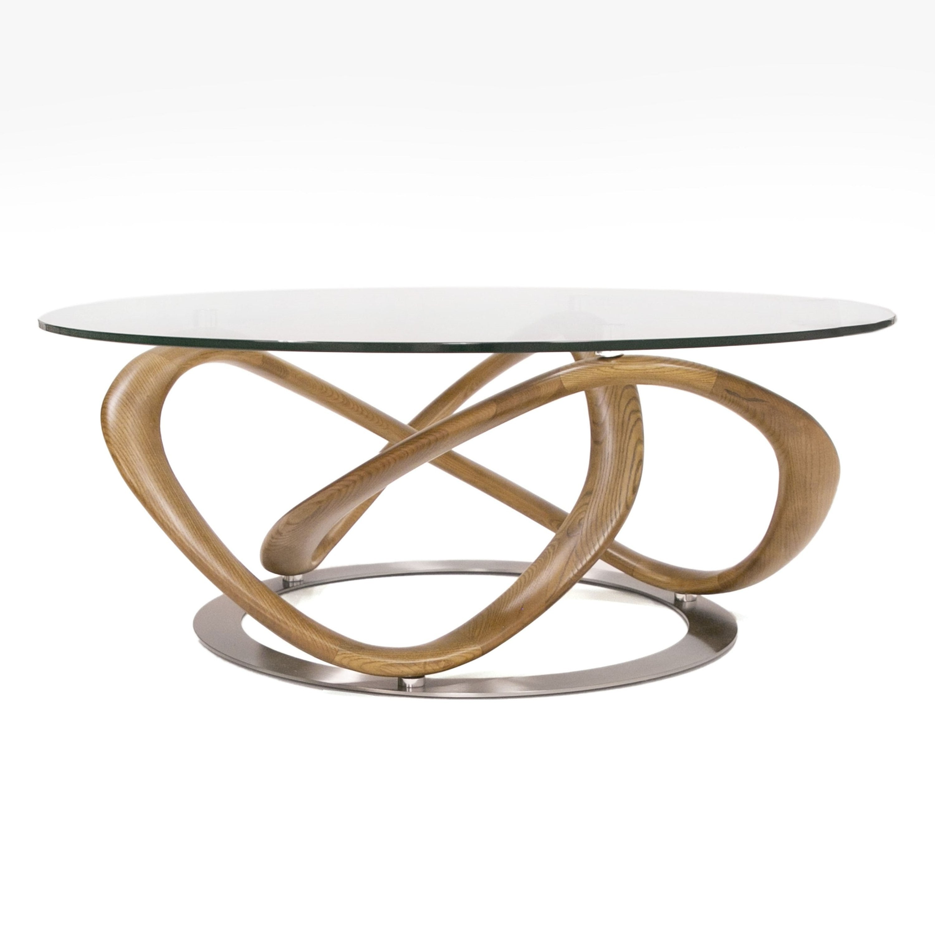 Michele Modern Glass Coffee Table