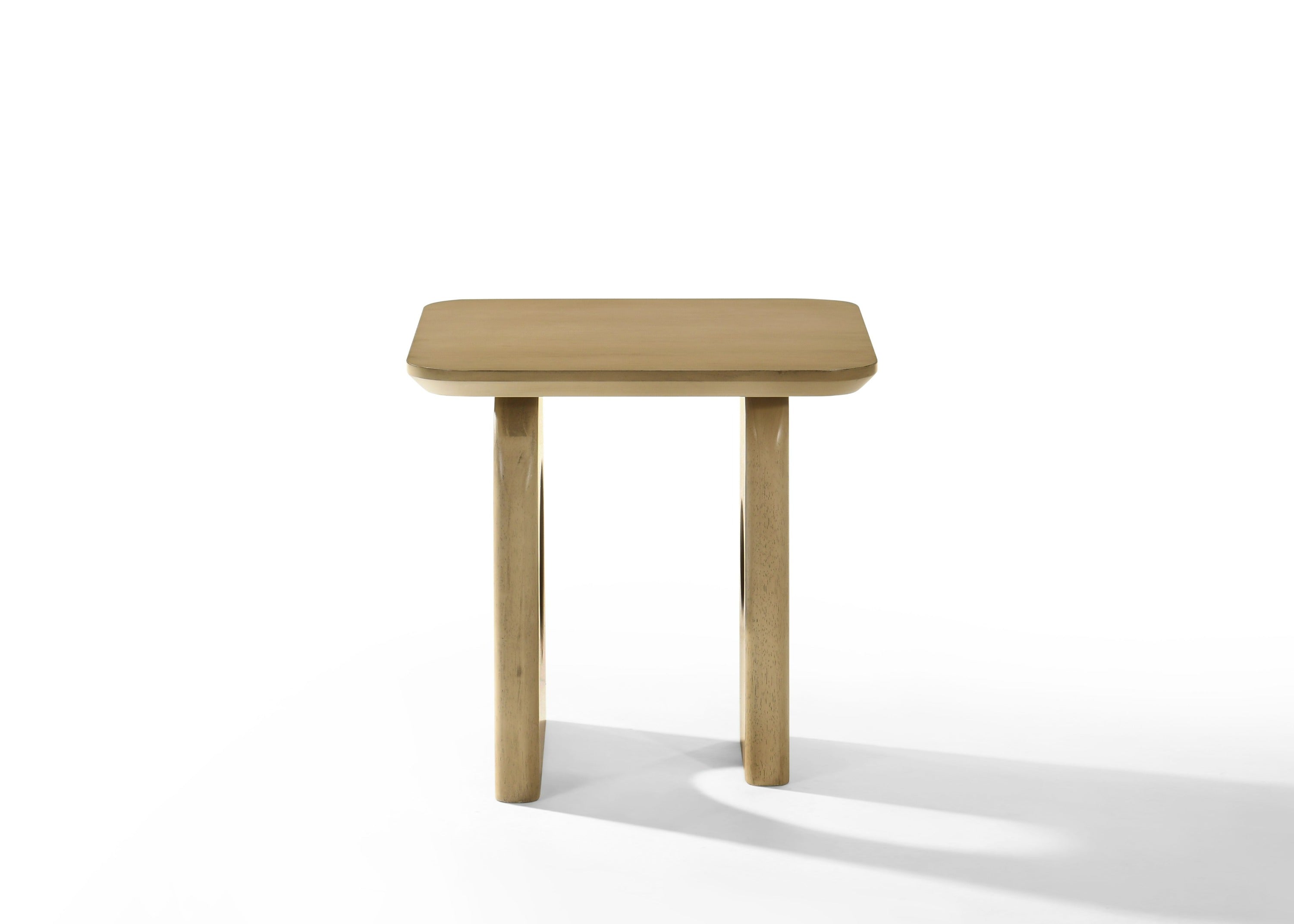 Nova Domus Oshana - Modern Oak End Table-End Table-VIG-Wall2Wall Furnishings