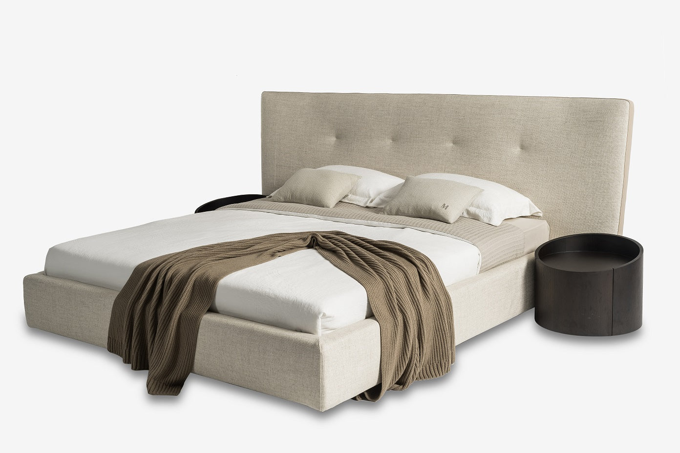 Brittany Modern Fabric Bed