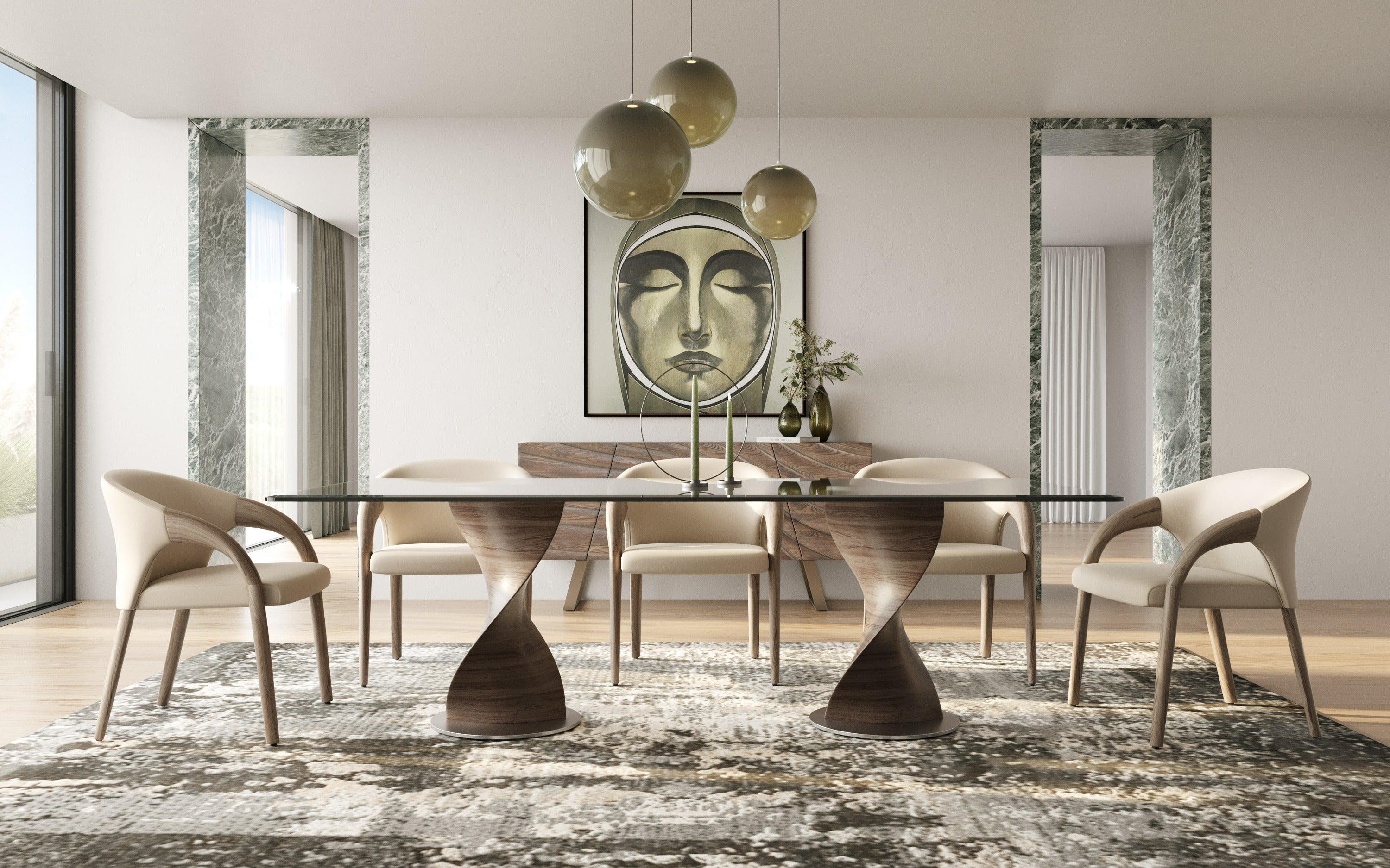 Finley Mid-Century Ash Buffet