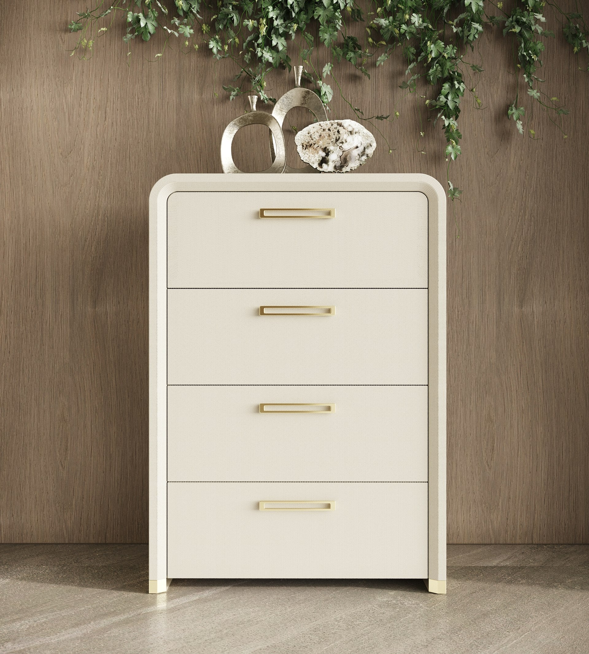 Florence Modern Leatherette Chest