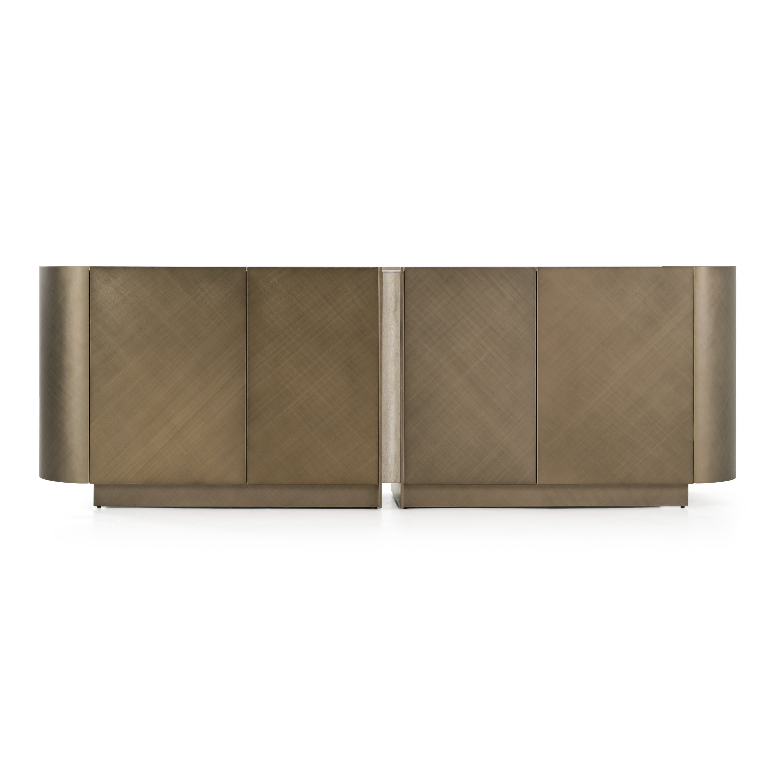 Moorgate Modern Travertine Ceramic Buffet