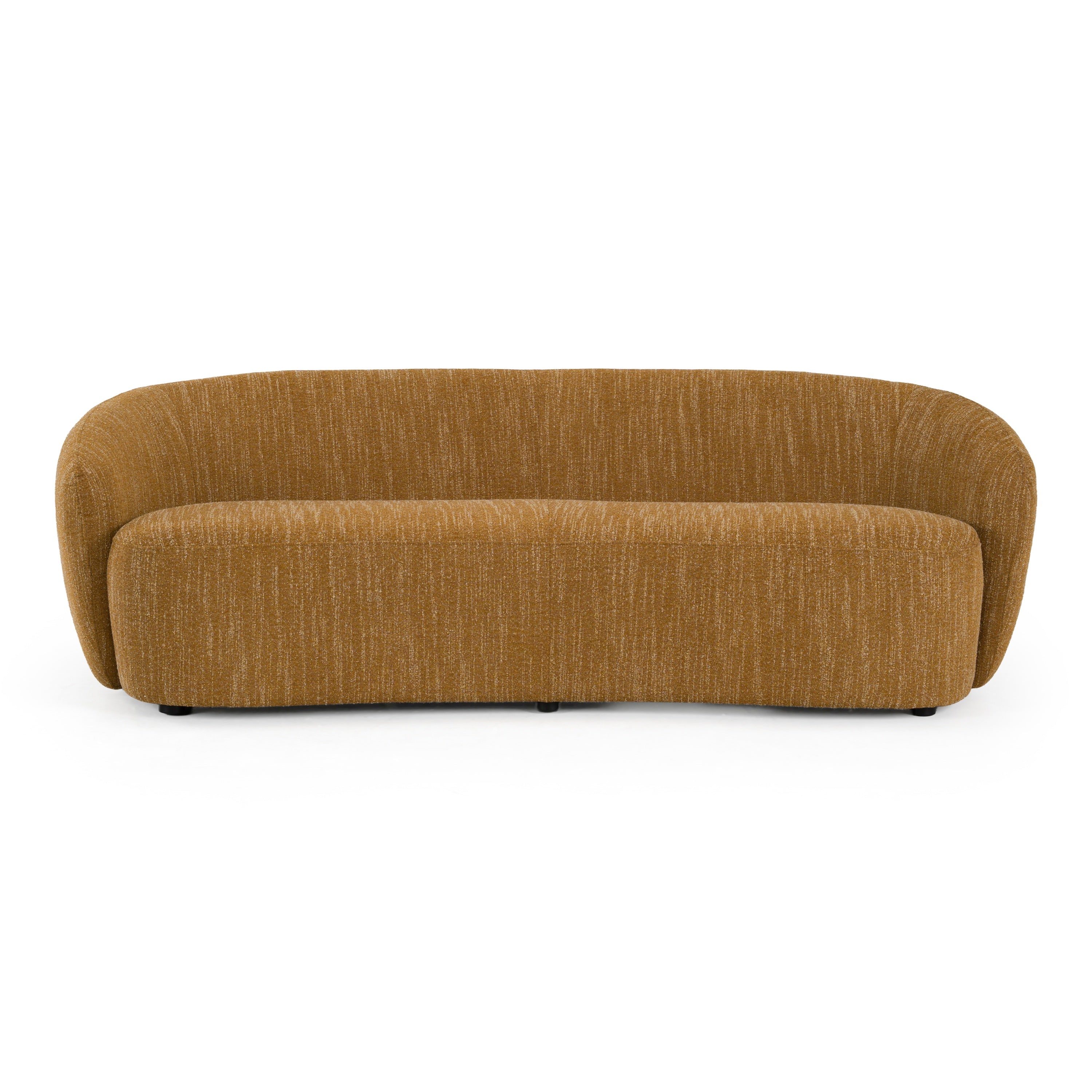 Norris Modern Mustard Fabric Sofa