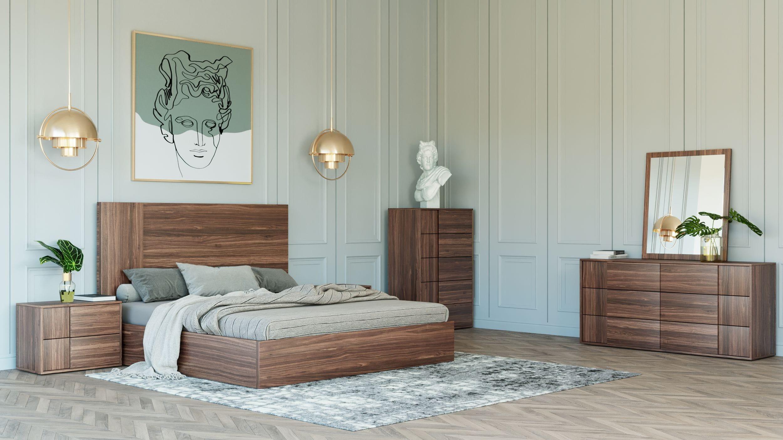 Asus Italian Modern Bedroom Set