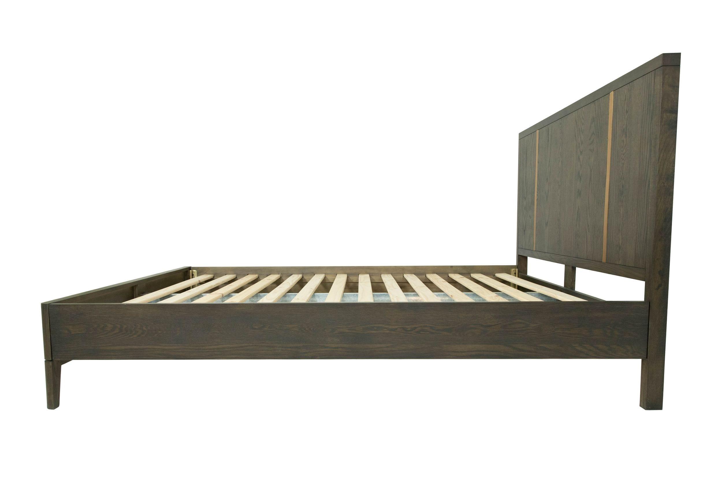 Oakley Mid-Century Dark Bed