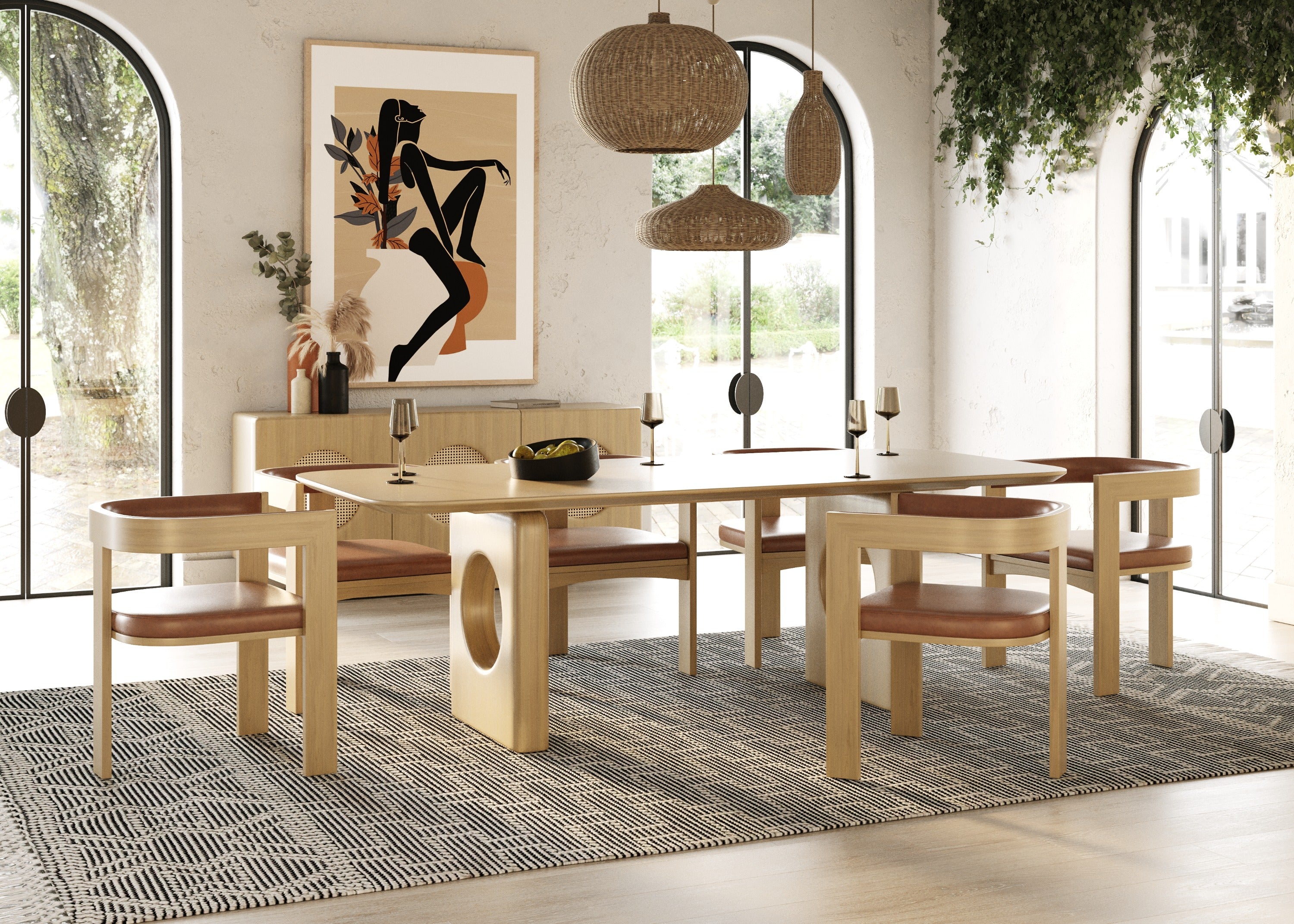 Oshana Modern Dining Table