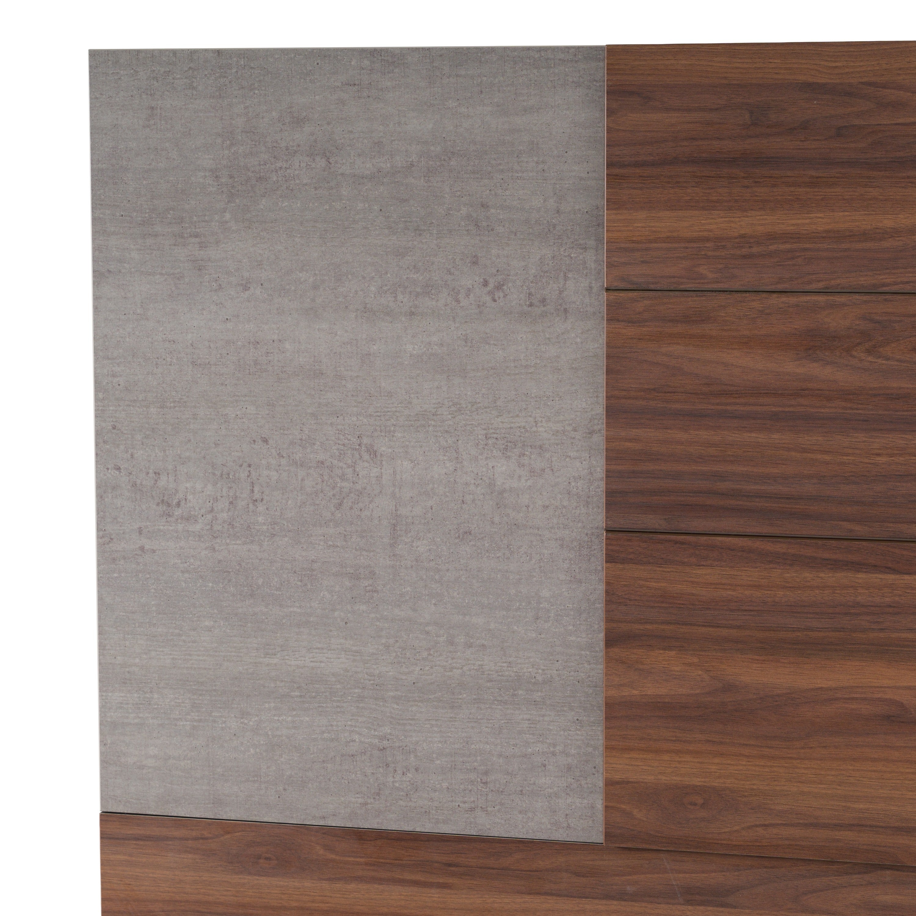 Palermo Modern Italian Faux Concrete Bed