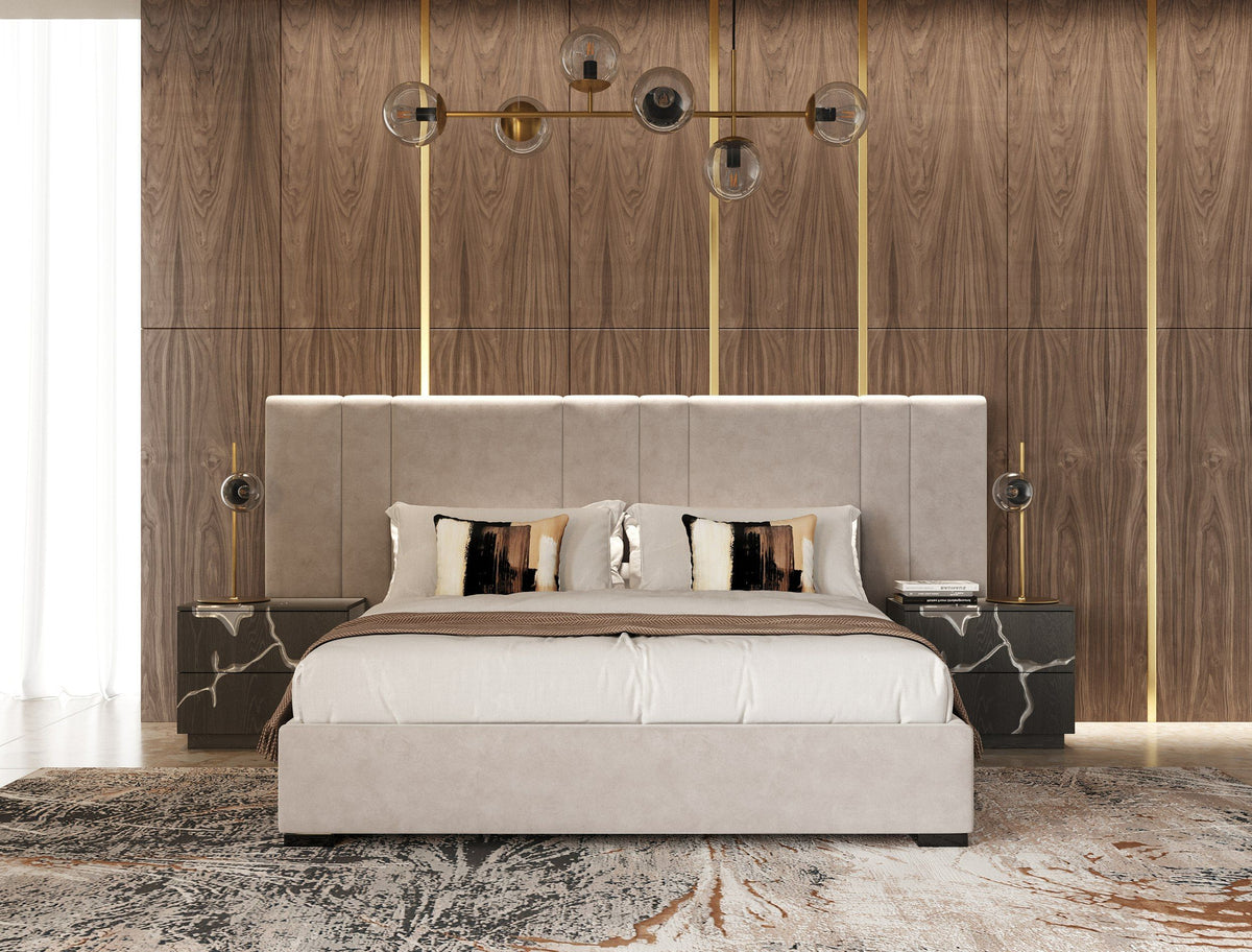 Penelope Modern Velvet Bed