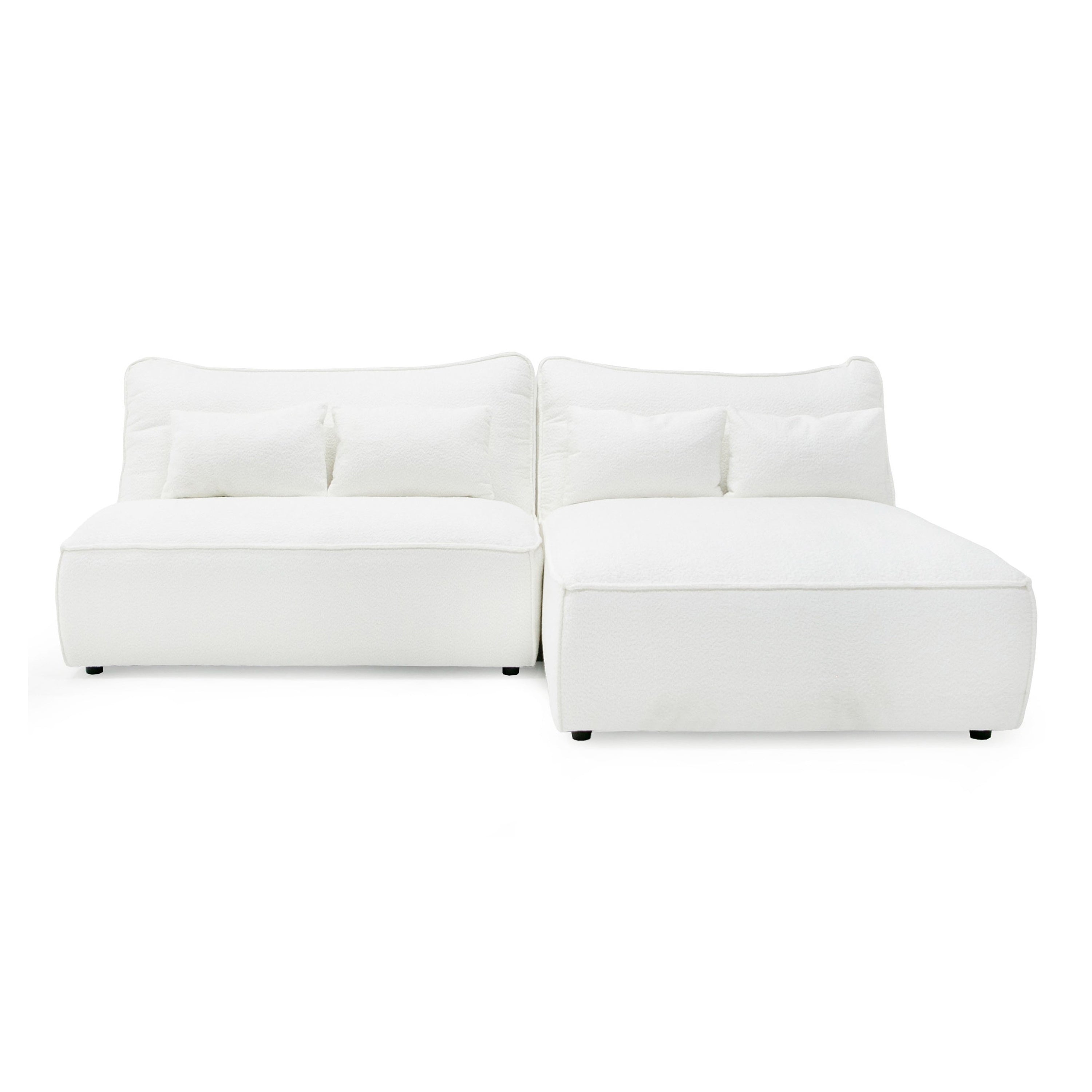 Racine Modern Fabric Modular Sectional Sofa