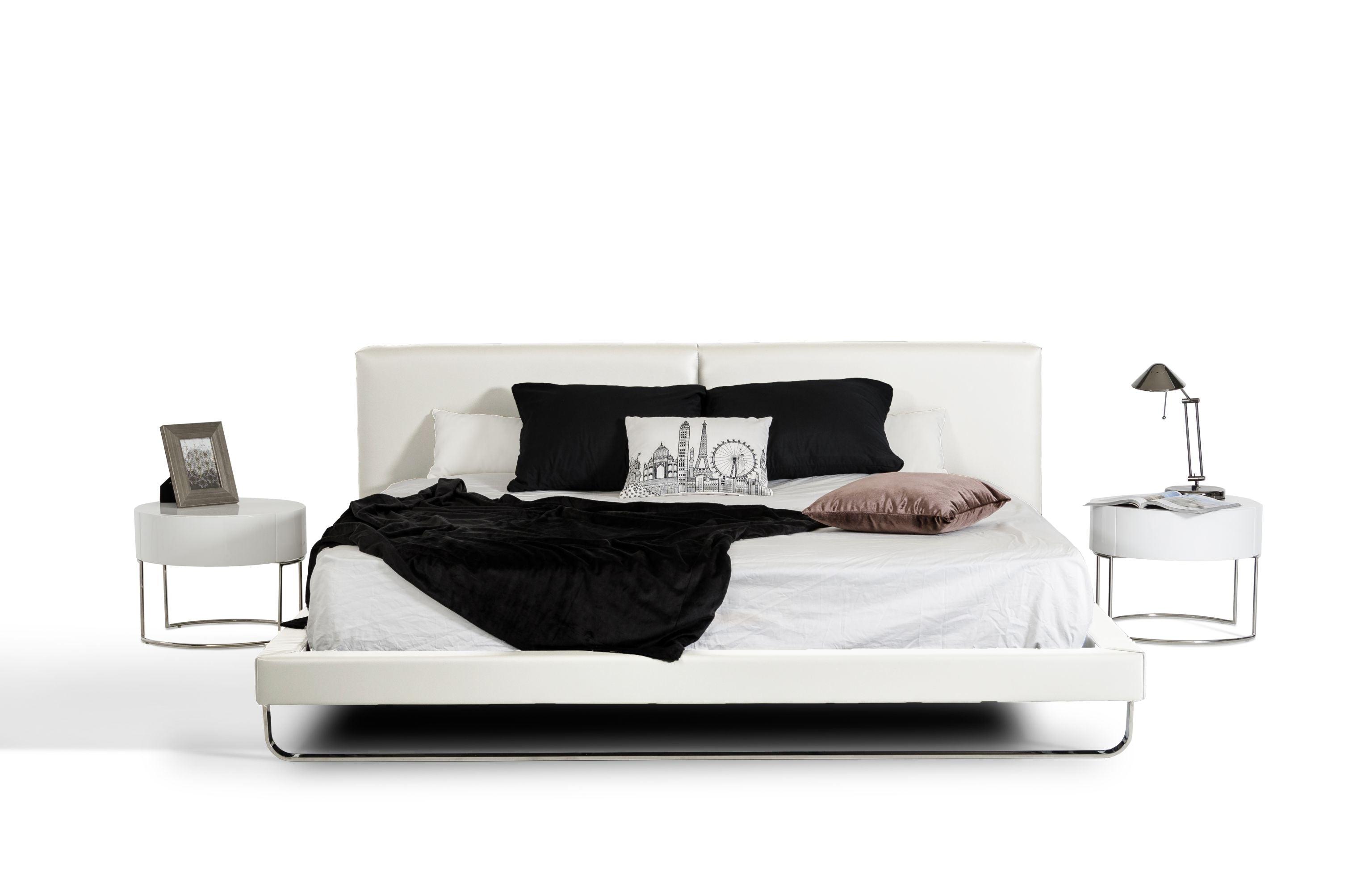 Ramona Modern Leatherette Bed