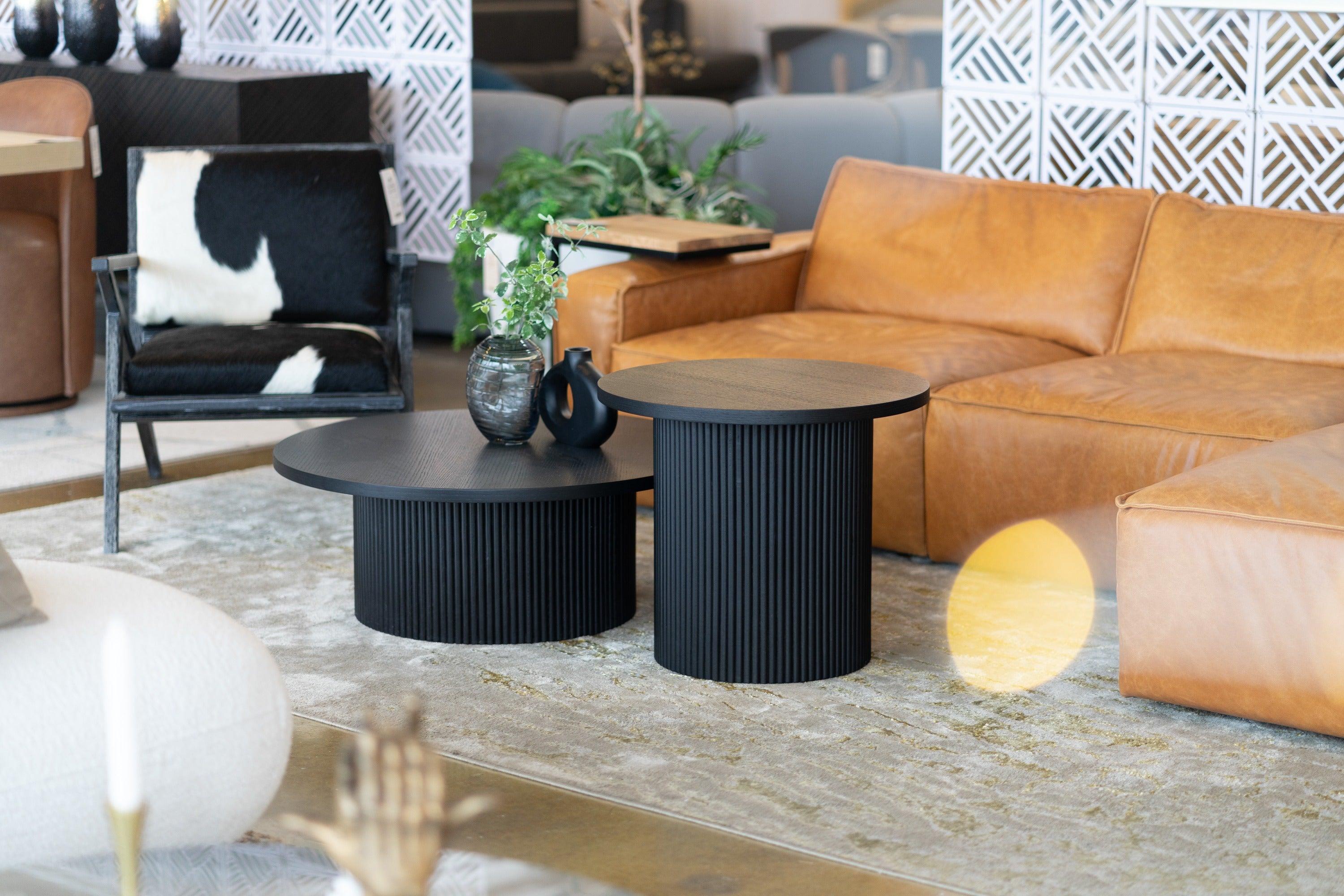 Rawlins Modern Mid Century Ash Round Coffee Table