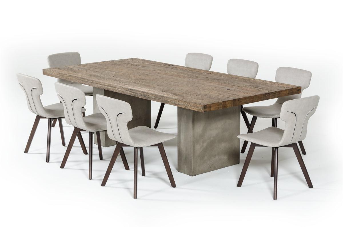 Renzo Modern Concrete 118" Dining Table