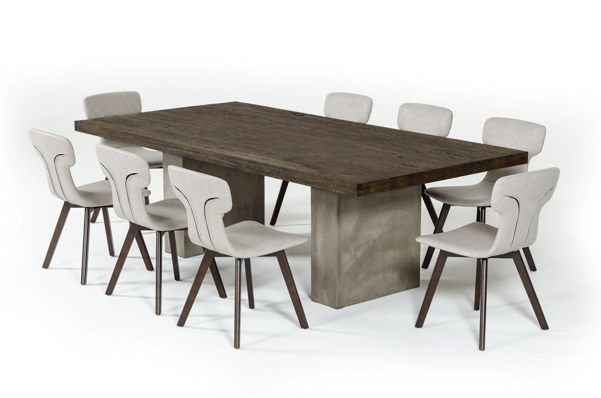 Renzo Modern Concrete 118" Dining Table