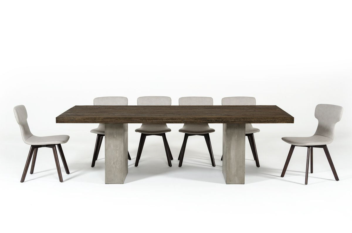 Renzo Modern Concrete 118" Dining Table