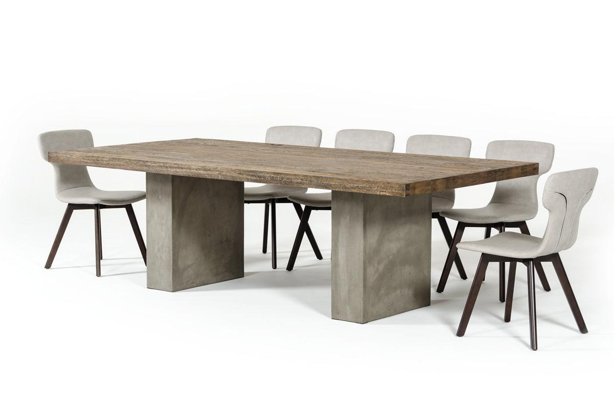 Renzo Modern Concrete 118" Dining Table