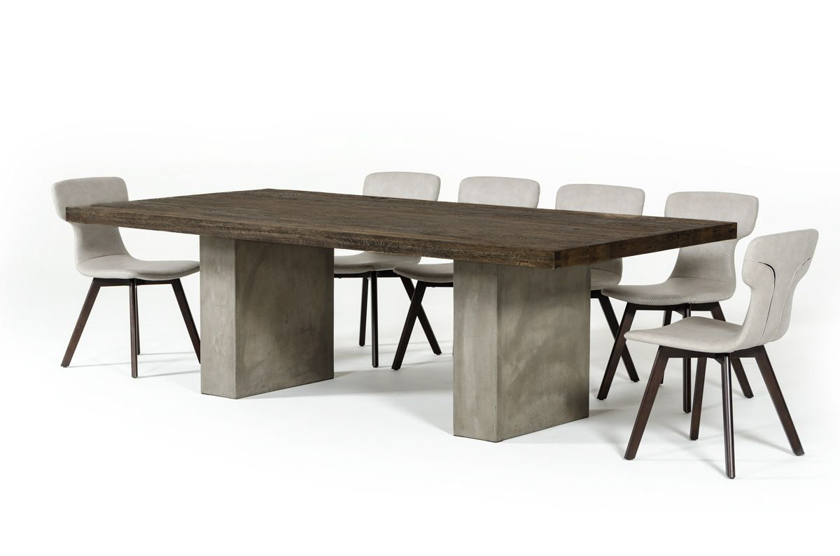 Renzo Modern Concrete 118" Dining Table