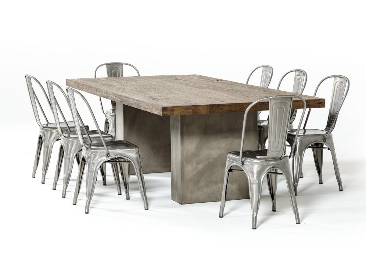 Renzo Modern Concrete 118" Dining Table