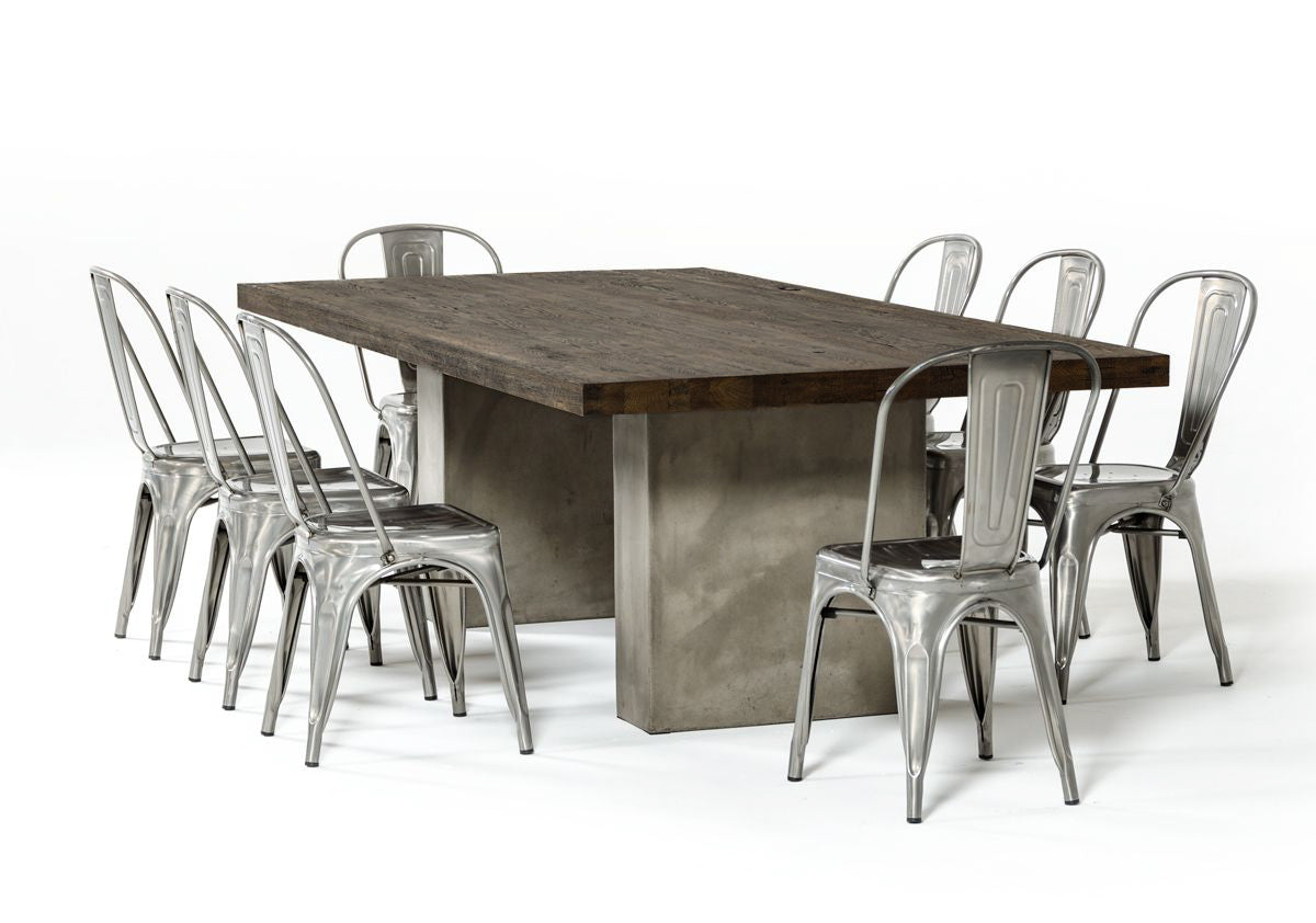 Renzo Modern Concrete 118" Dining Table