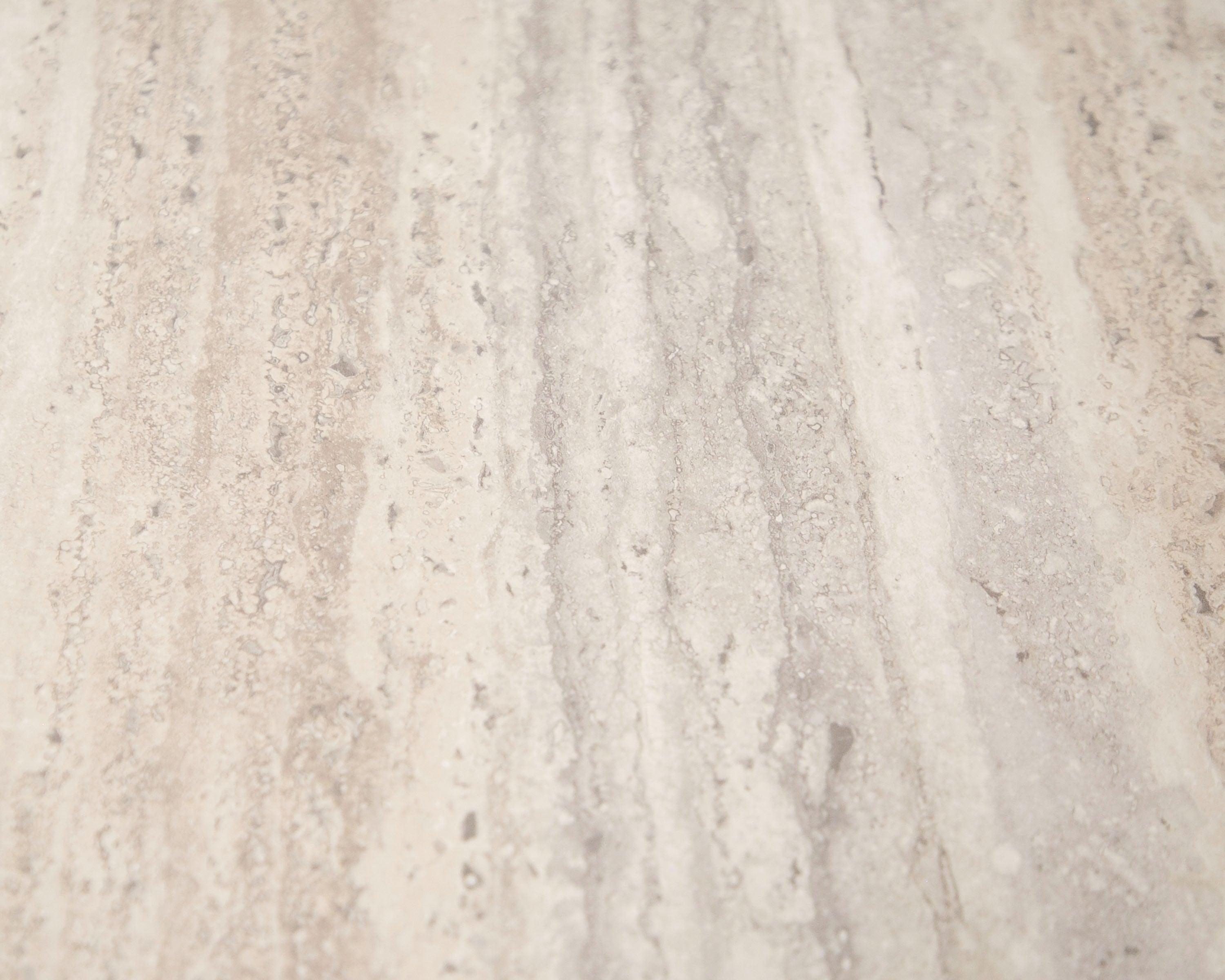 Roma Modern Faux Travertine Square End Table