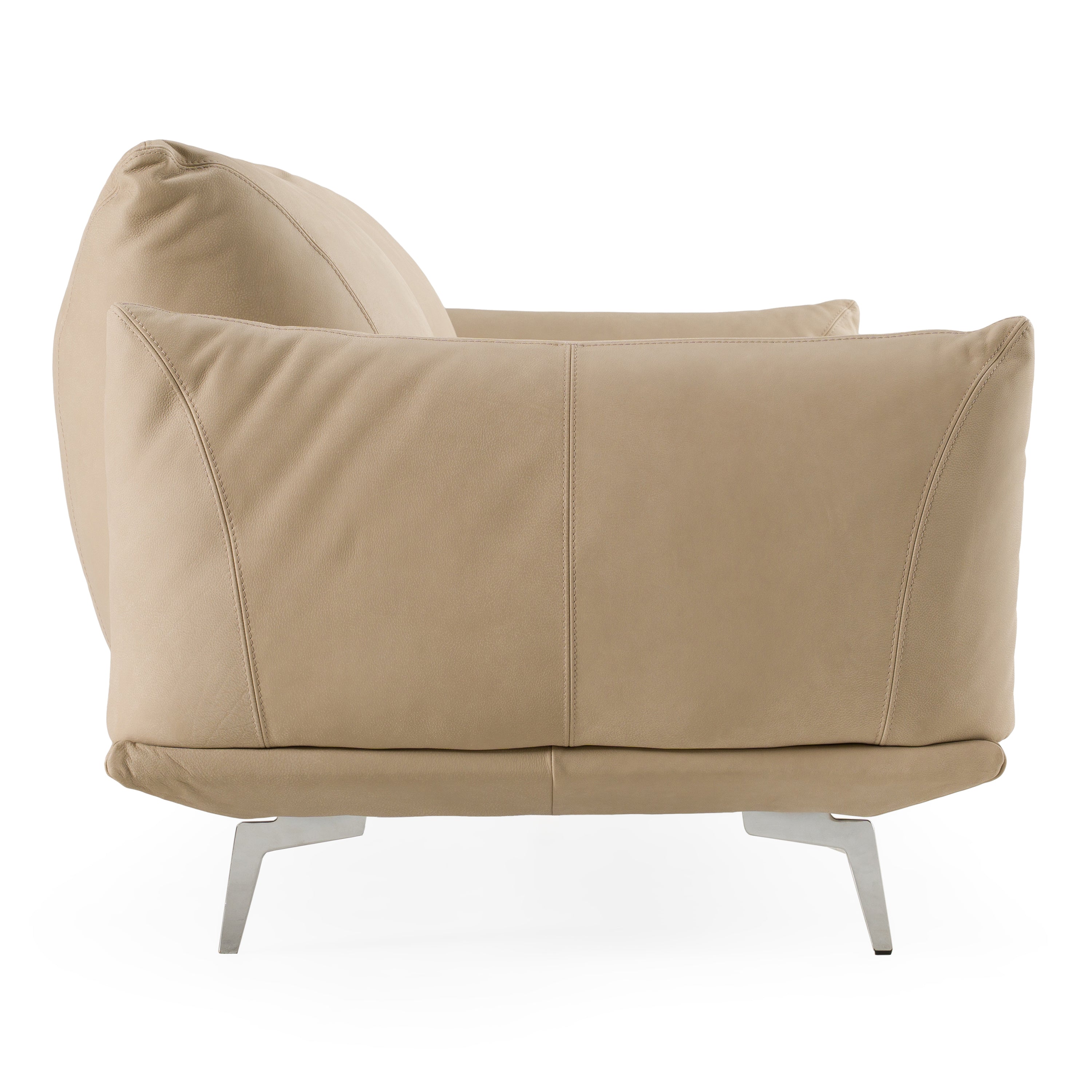 Saint Tropez Modern Italian Leather Sofa